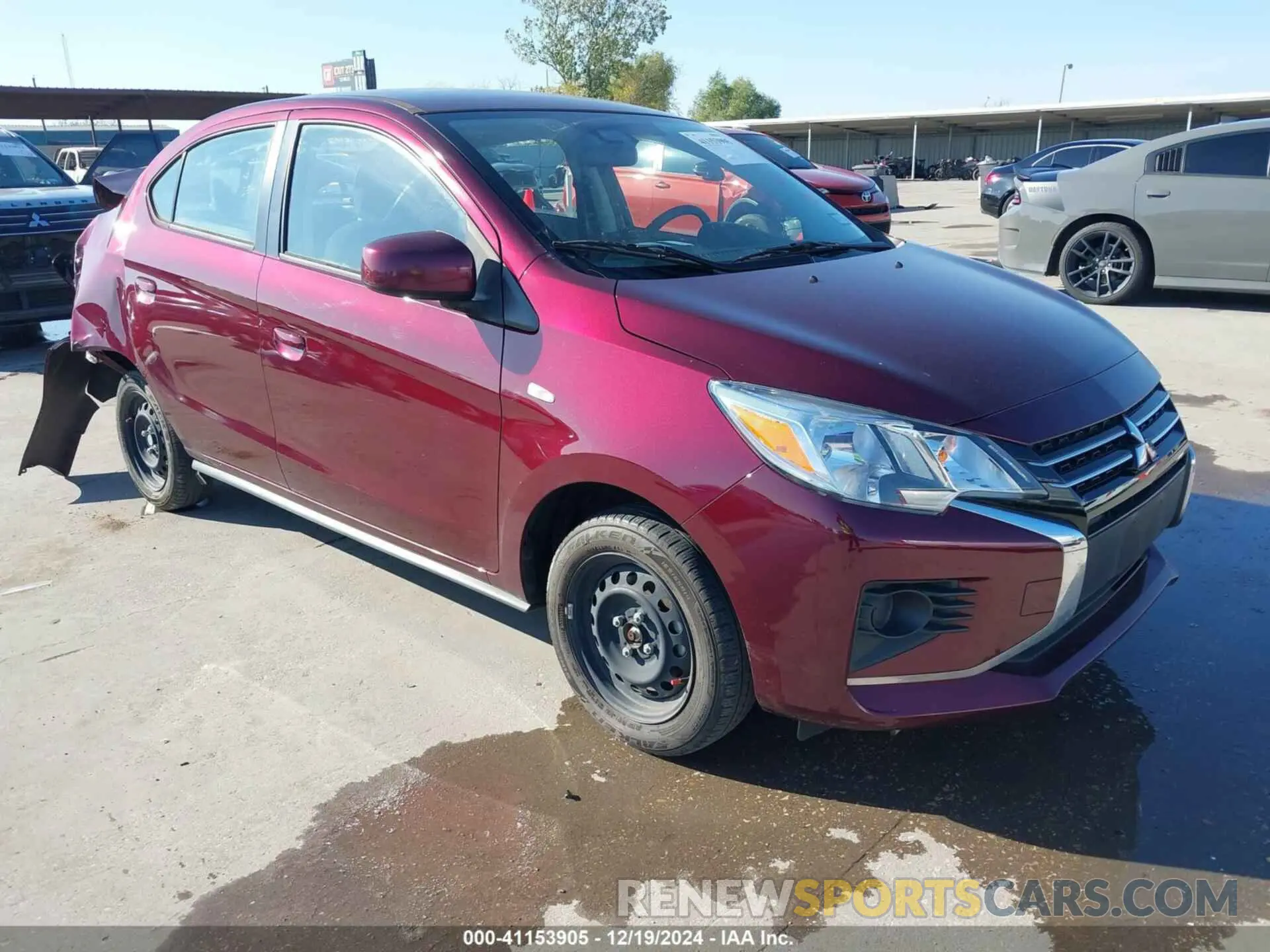 1 Фотография поврежденного автомобиля ML32FUFJ2NHF03767 MITSUBISHI MIRAGE G4 2022