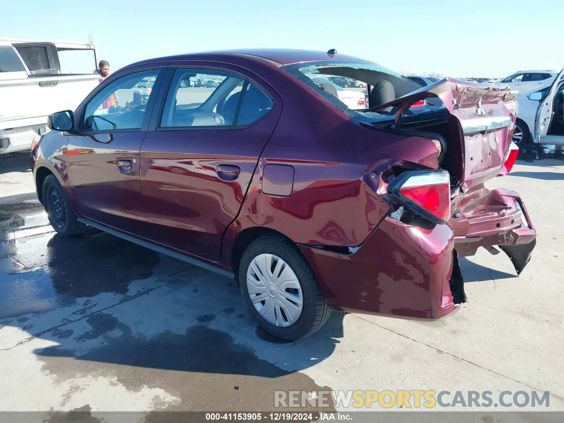 3 Фотография поврежденного автомобиля ML32FUFJ2NHF03767 MITSUBISHI MIRAGE G4 2022