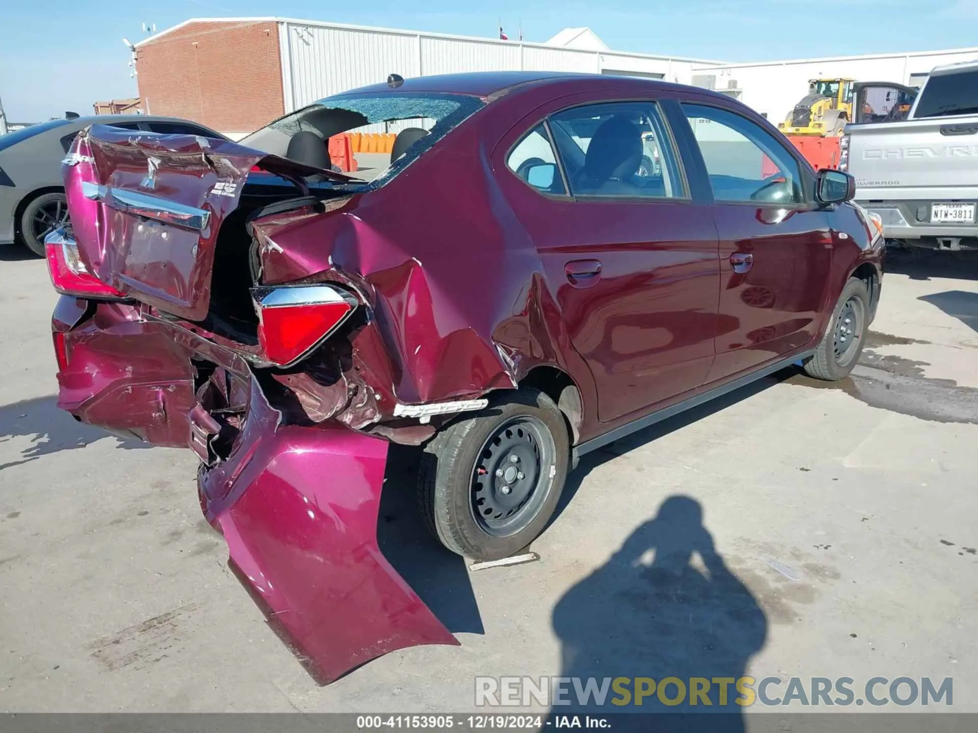 4 Фотография поврежденного автомобиля ML32FUFJ2NHF03767 MITSUBISHI MIRAGE G4 2022