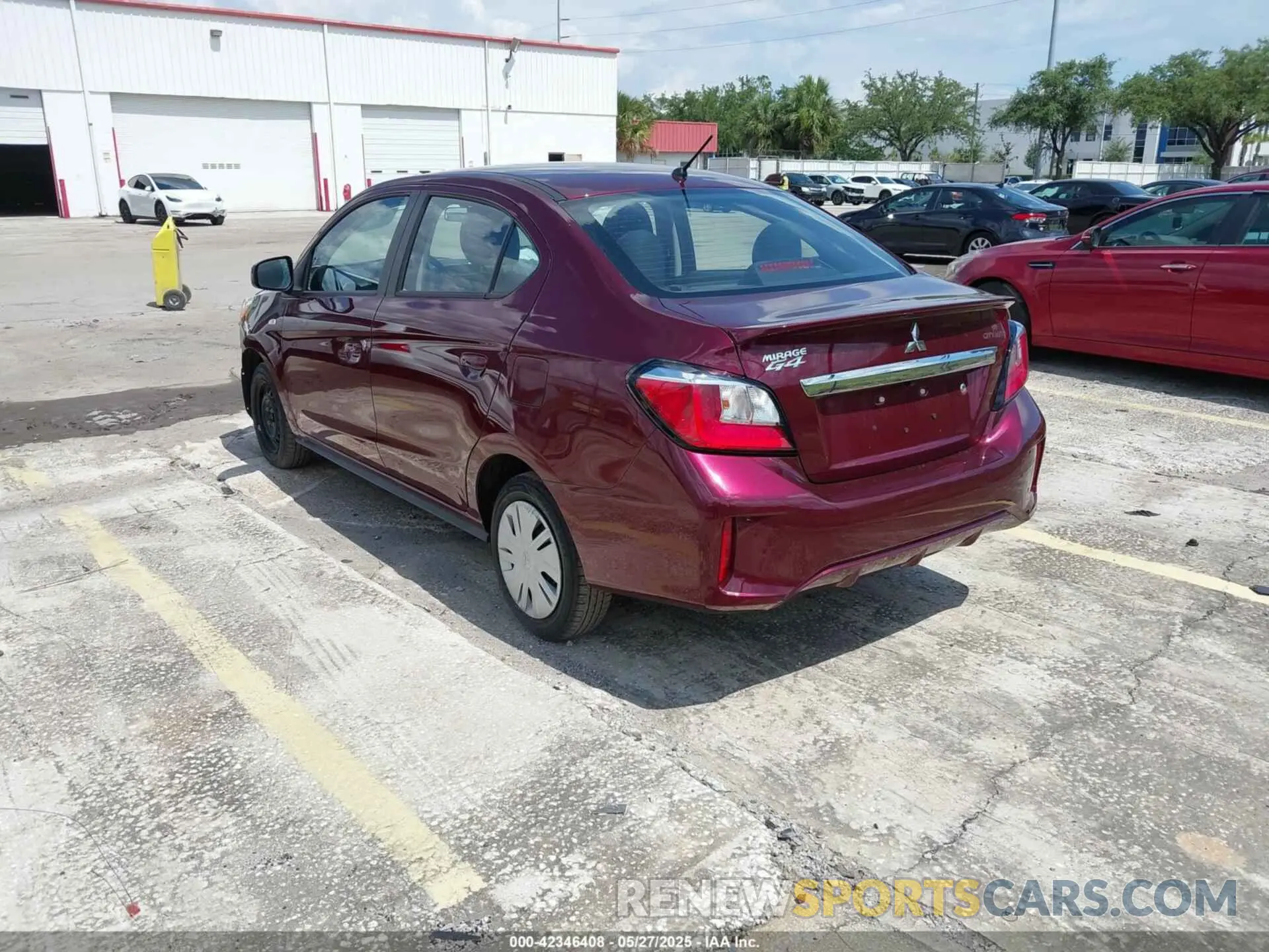 3 Фотография поврежденного автомобиля ML32FUFJ2NHF06037 MITSUBISHI MIRAGE G4 2022