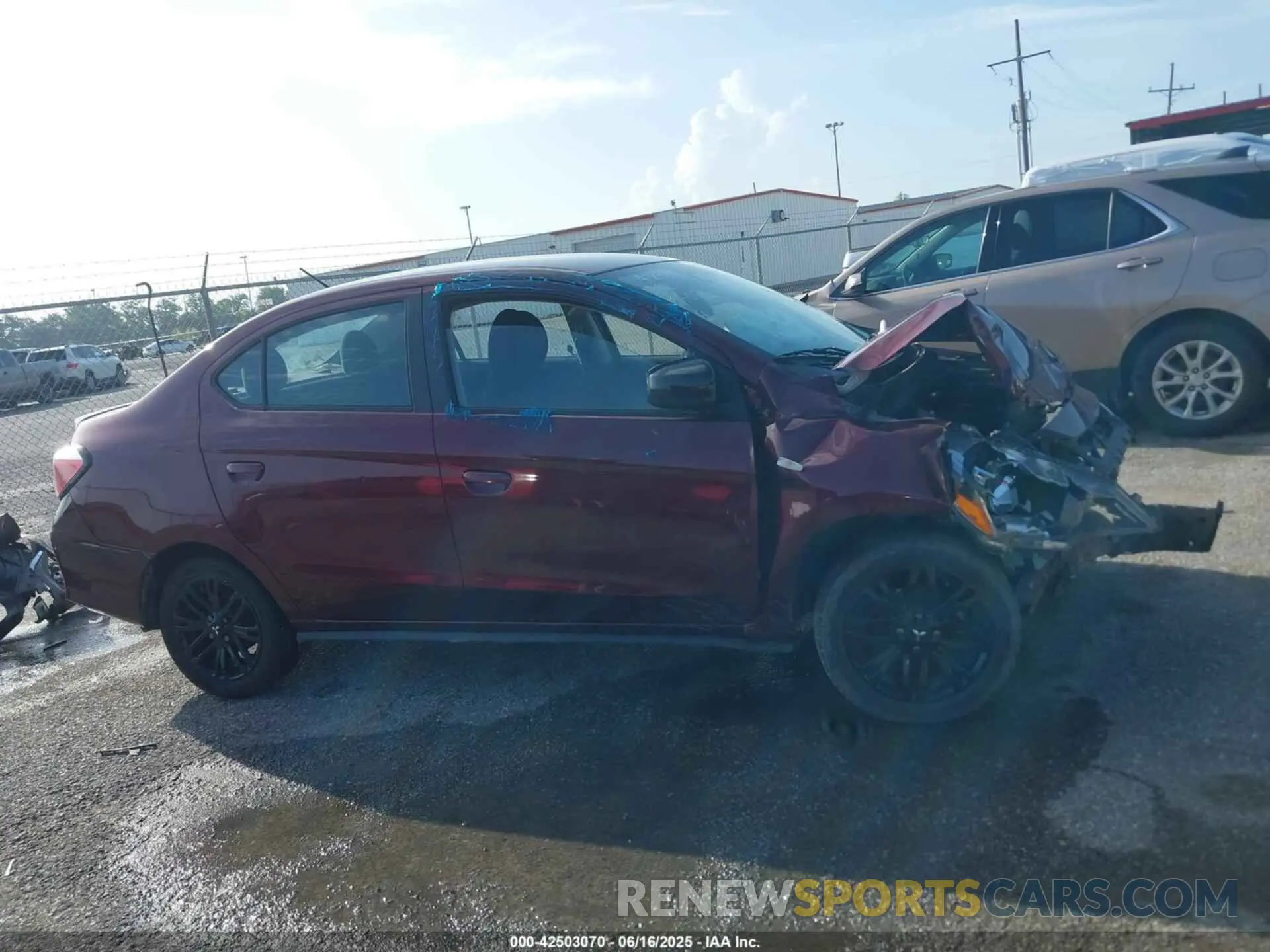 13 Фотография поврежденного автомобиля ML32FUFJ2NHF08287 MITSUBISHI MIRAGE G4 2022