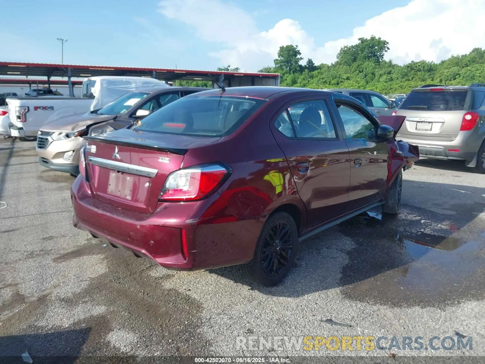 4 Фотография поврежденного автомобиля ML32FUFJ2NHF08287 MITSUBISHI MIRAGE G4 2022