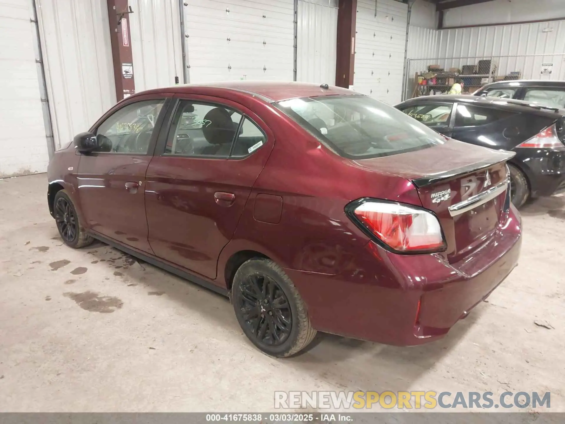 3 Photograph of a damaged car ML32FUFJ3NHF04927 MITSUBISHI MIRAGE G4 2022