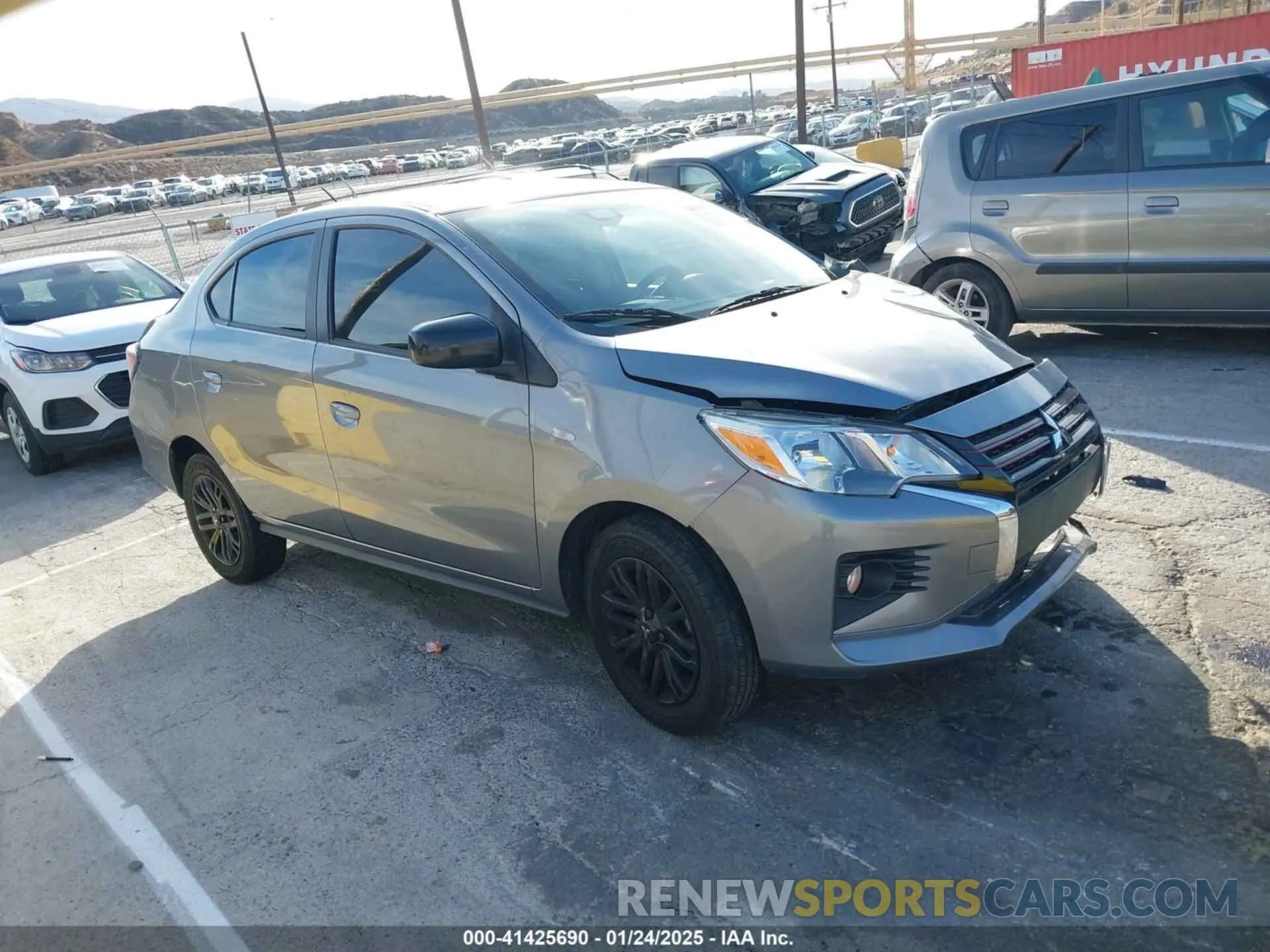 1 Фотография поврежденного автомобиля ML32FUFJ5NHF03312 MITSUBISHI MIRAGE G4 2022
