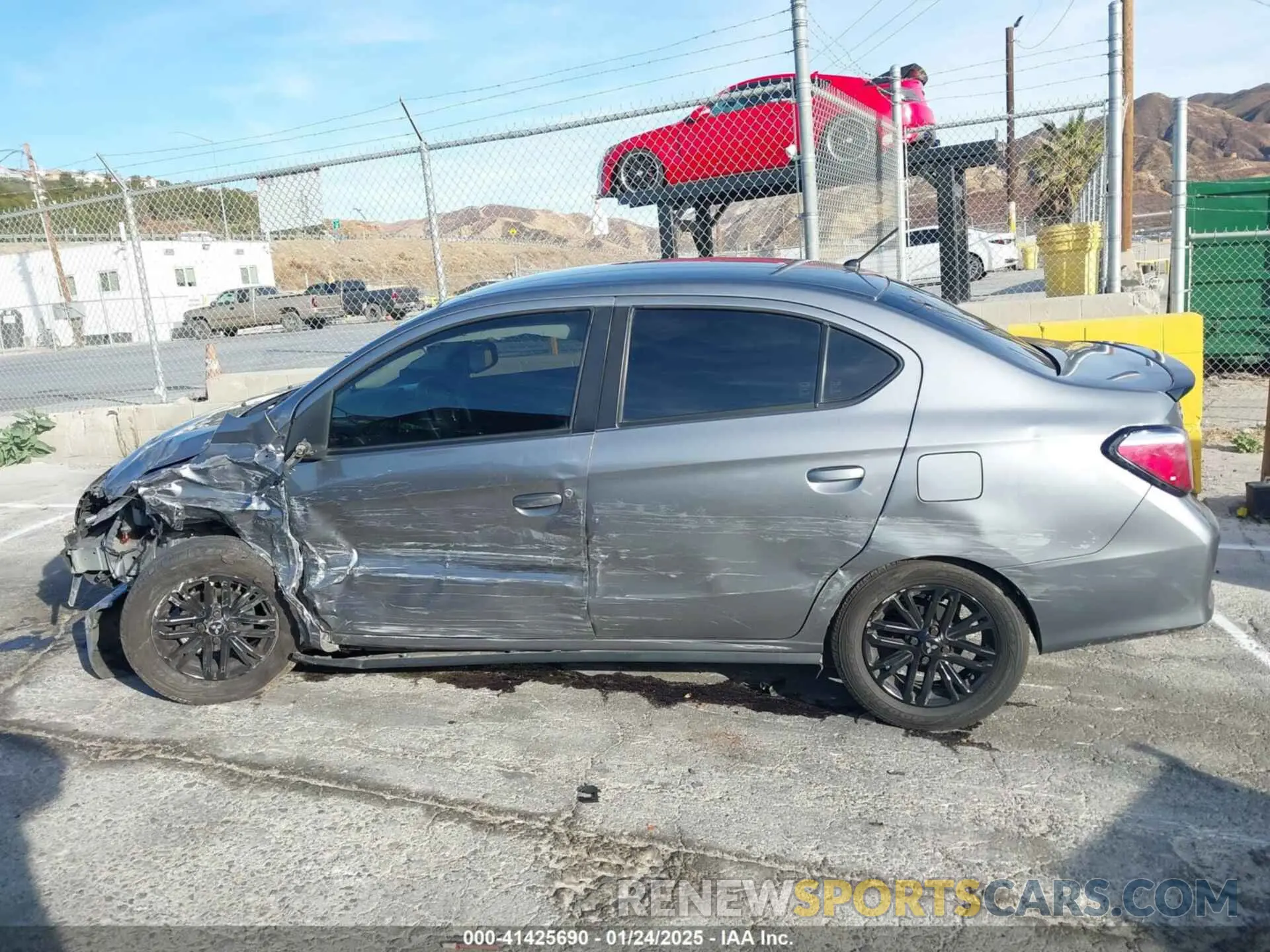 14 Фотография поврежденного автомобиля ML32FUFJ5NHF03312 MITSUBISHI MIRAGE G4 2022