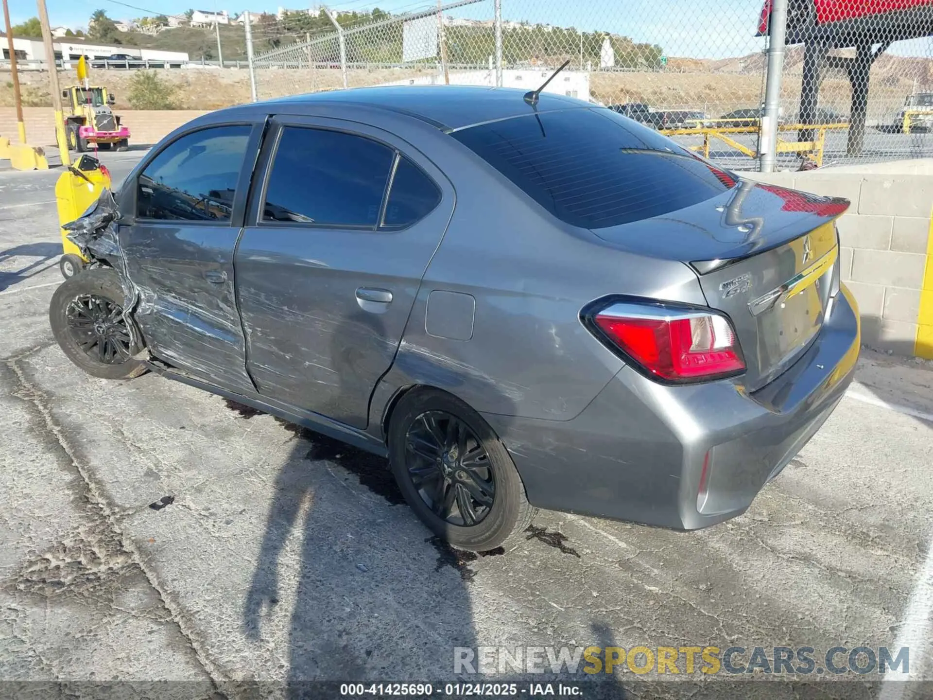 3 Фотография поврежденного автомобиля ML32FUFJ5NHF03312 MITSUBISHI MIRAGE G4 2022