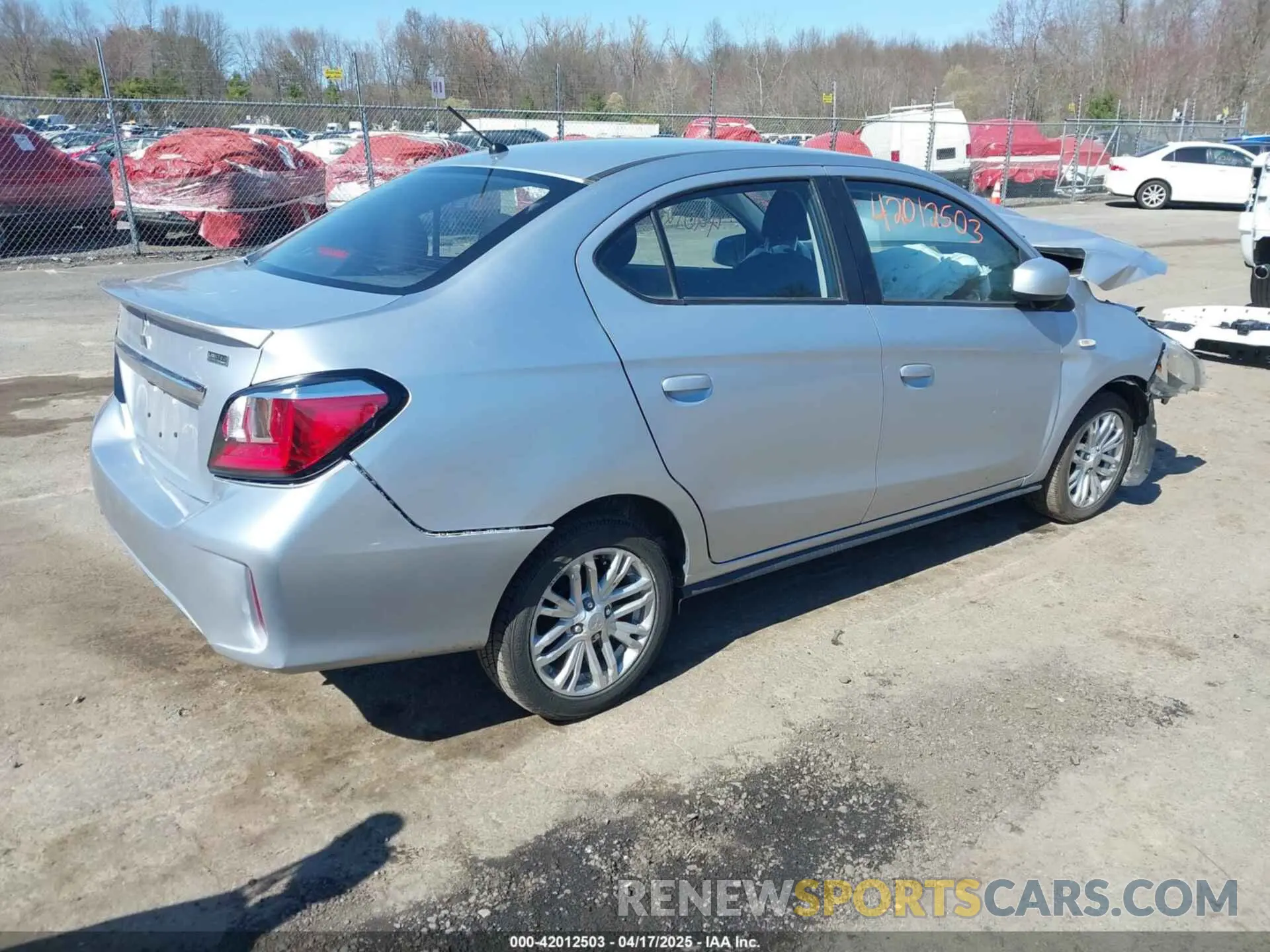 4 Фотография поврежденного автомобиля ML32FUFJ7NHF03957 MITSUBISHI MIRAGE G4 2022
