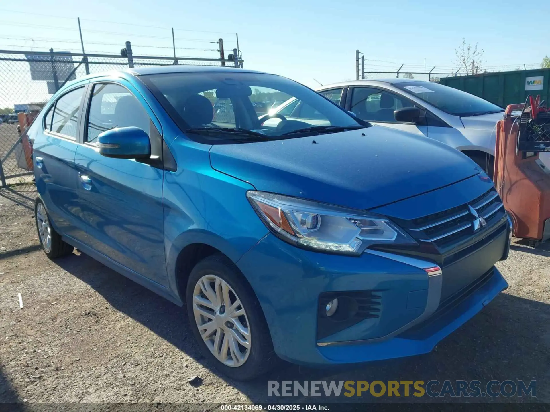 1 Photograph of a damaged car ML32FVFJ2NHF07890 MITSUBISHI MIRAGE G4 2022