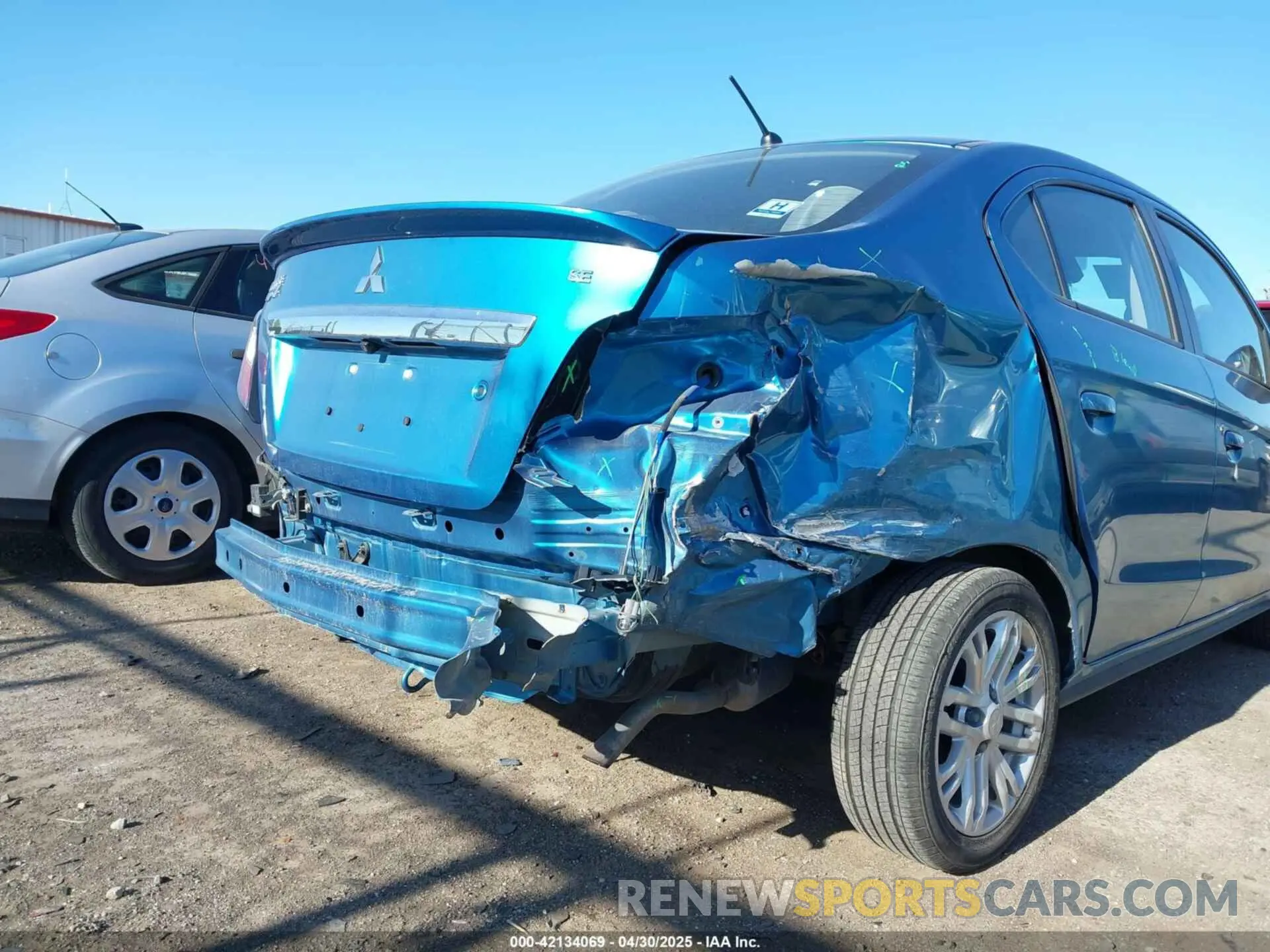 6 Photograph of a damaged car ML32FVFJ2NHF07890 MITSUBISHI MIRAGE G4 2022