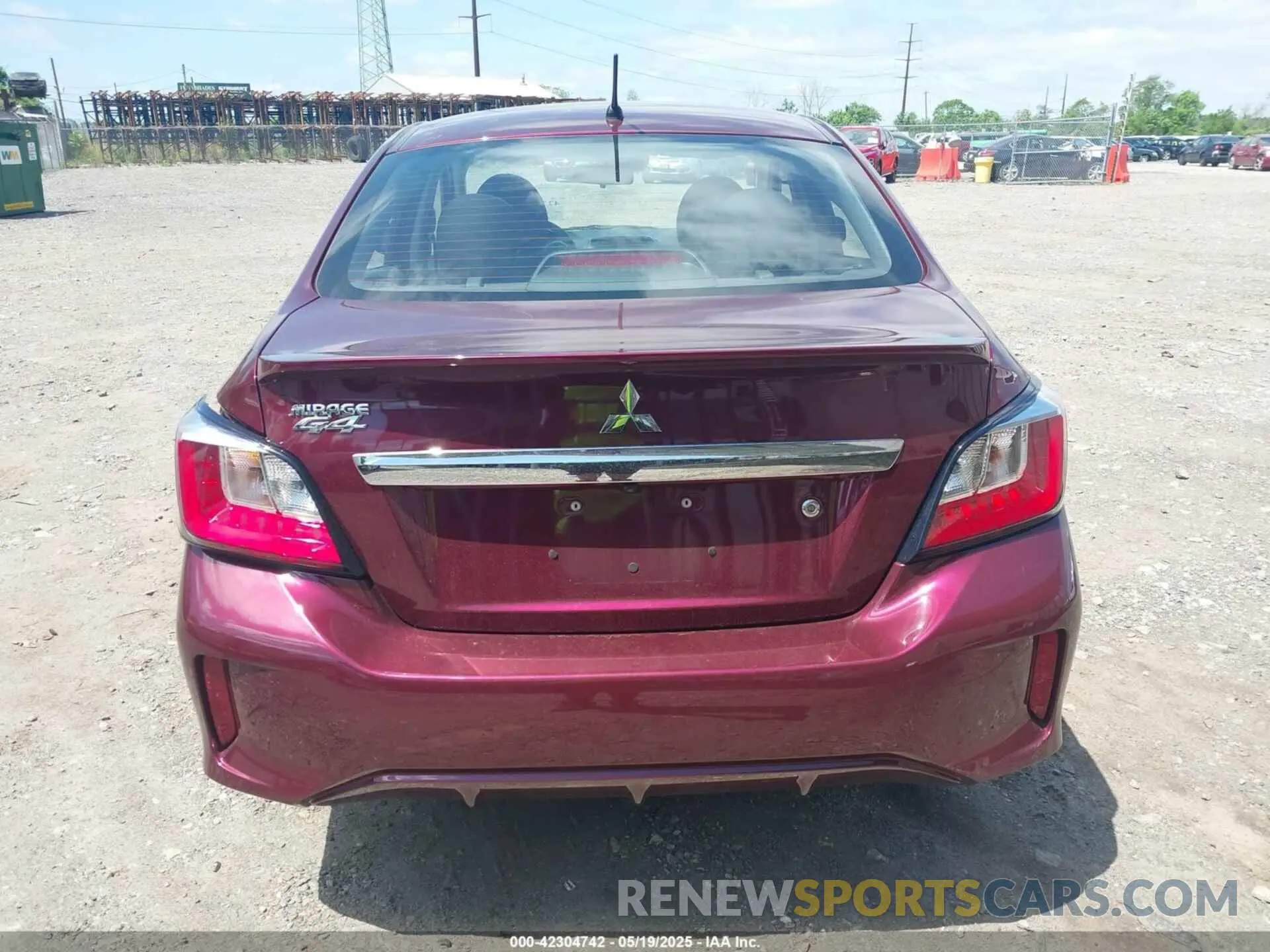 16 Photograph of a damaged car ML32FUFJ0PHF01177 MITSUBISHI MIRAGE G4 2023