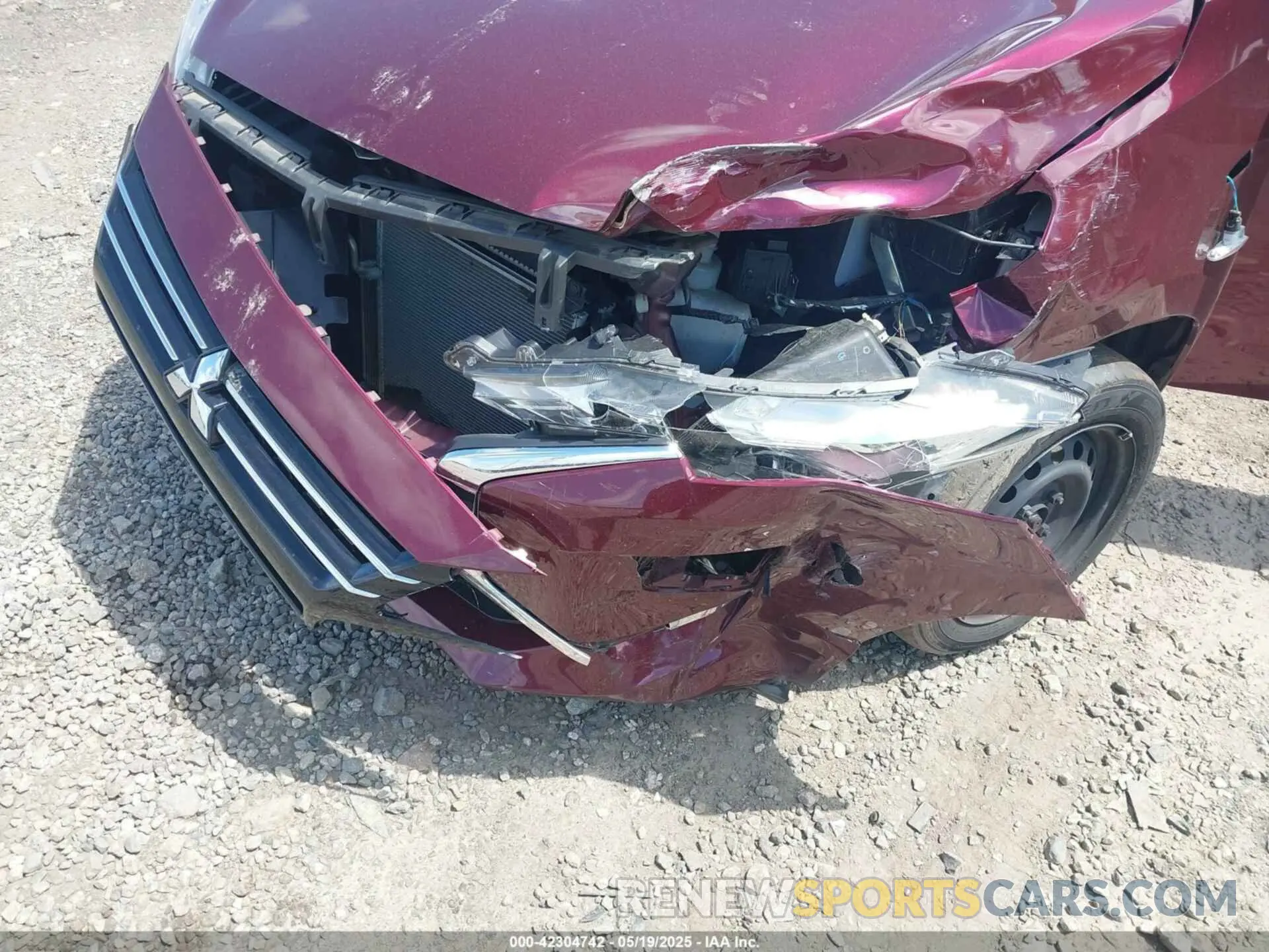 6 Photograph of a damaged car ML32FUFJ0PHF01177 MITSUBISHI MIRAGE G4 2023