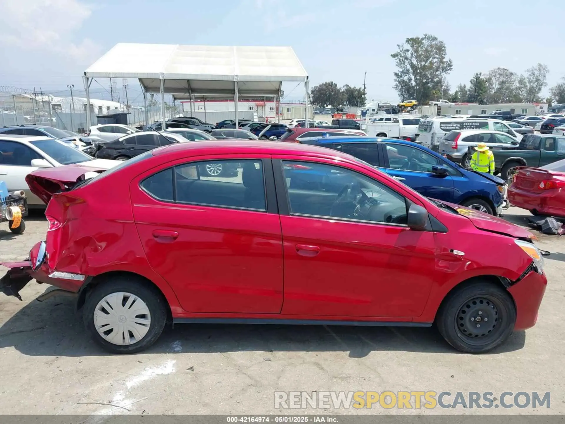 13 Фотография поврежденного автомобиля ML32FUFJ1PHF06114 MITSUBISHI MIRAGE G4 2023