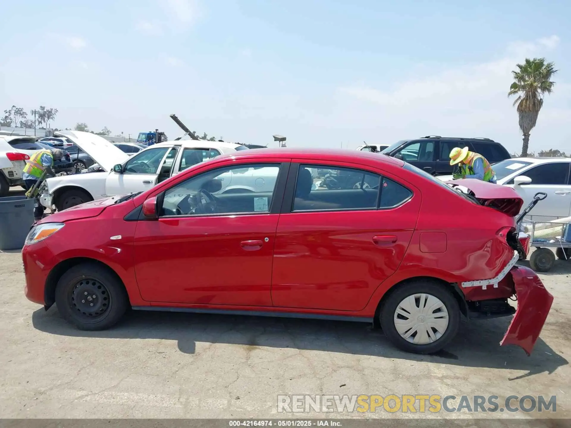 14 Фотография поврежденного автомобиля ML32FUFJ1PHF06114 MITSUBISHI MIRAGE G4 2023