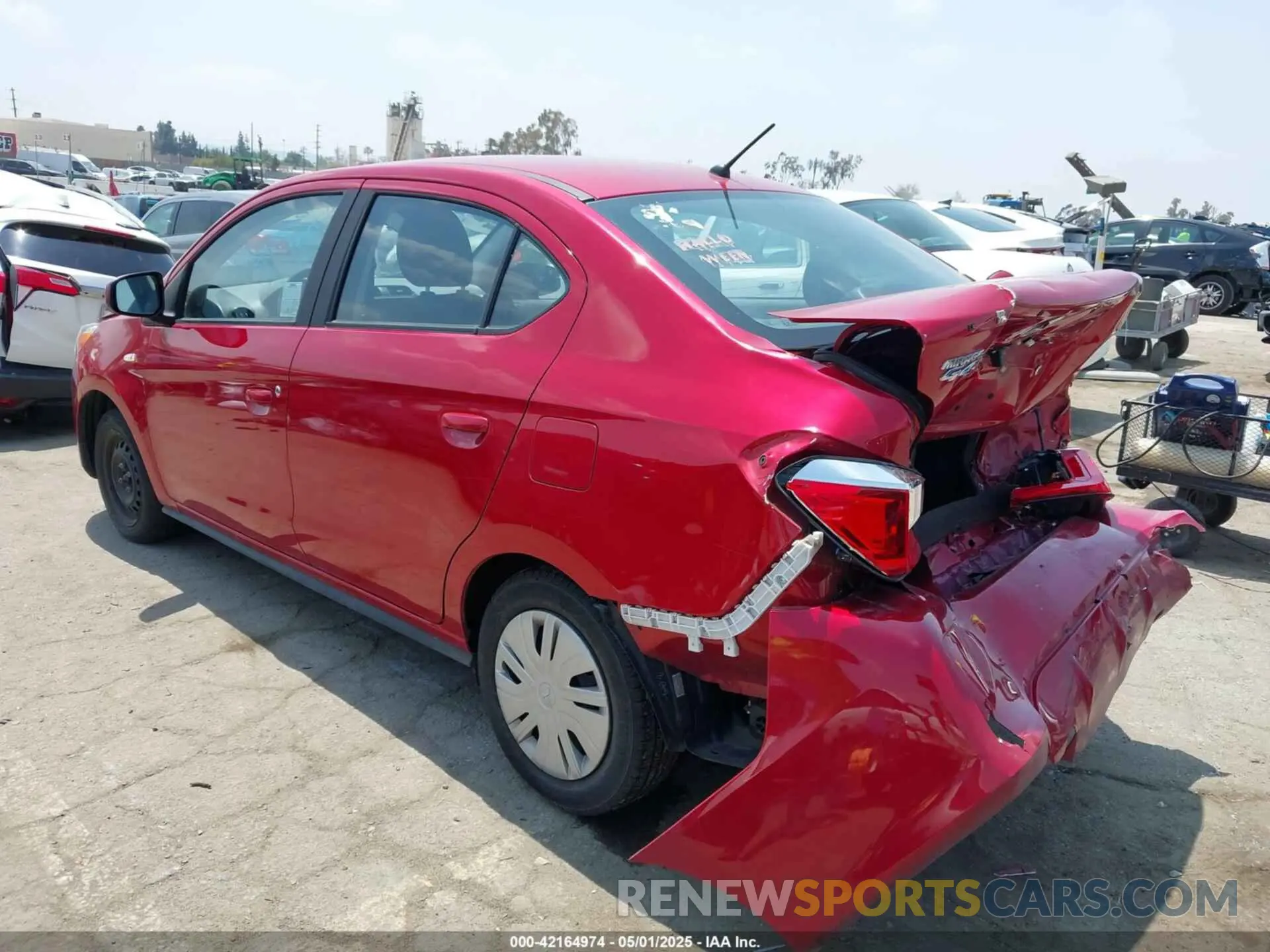 3 Фотография поврежденного автомобиля ML32FUFJ1PHF06114 MITSUBISHI MIRAGE G4 2023