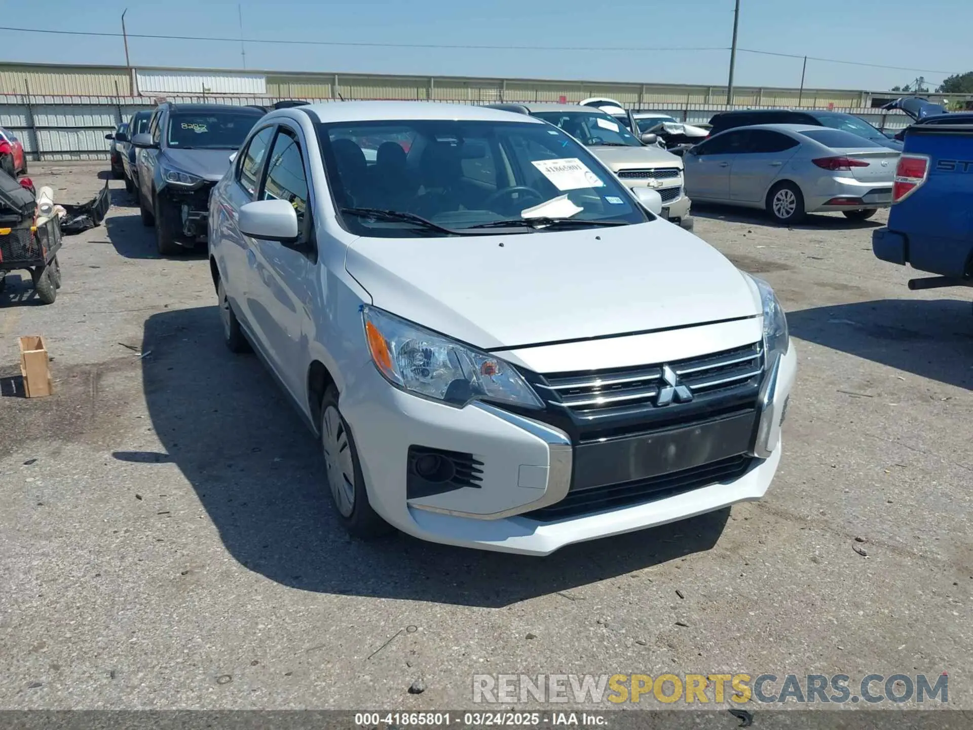 1 Фотография поврежденного автомобиля ML32FUFJ3PHF01688 MITSUBISHI MIRAGE G4 2023
