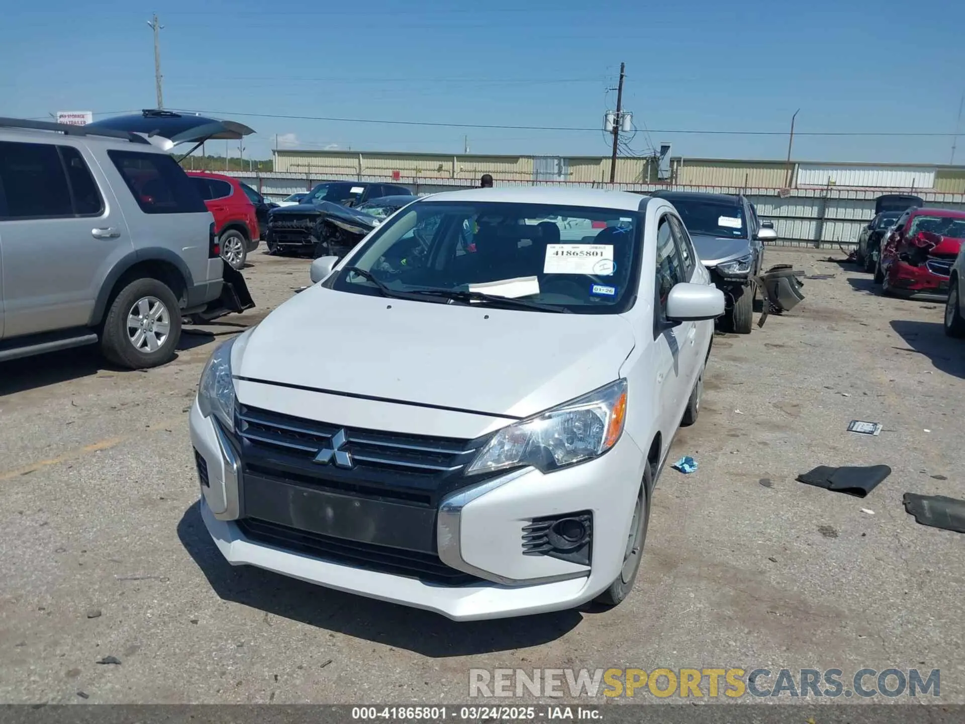 2 Фотография поврежденного автомобиля ML32FUFJ3PHF01688 MITSUBISHI MIRAGE G4 2023