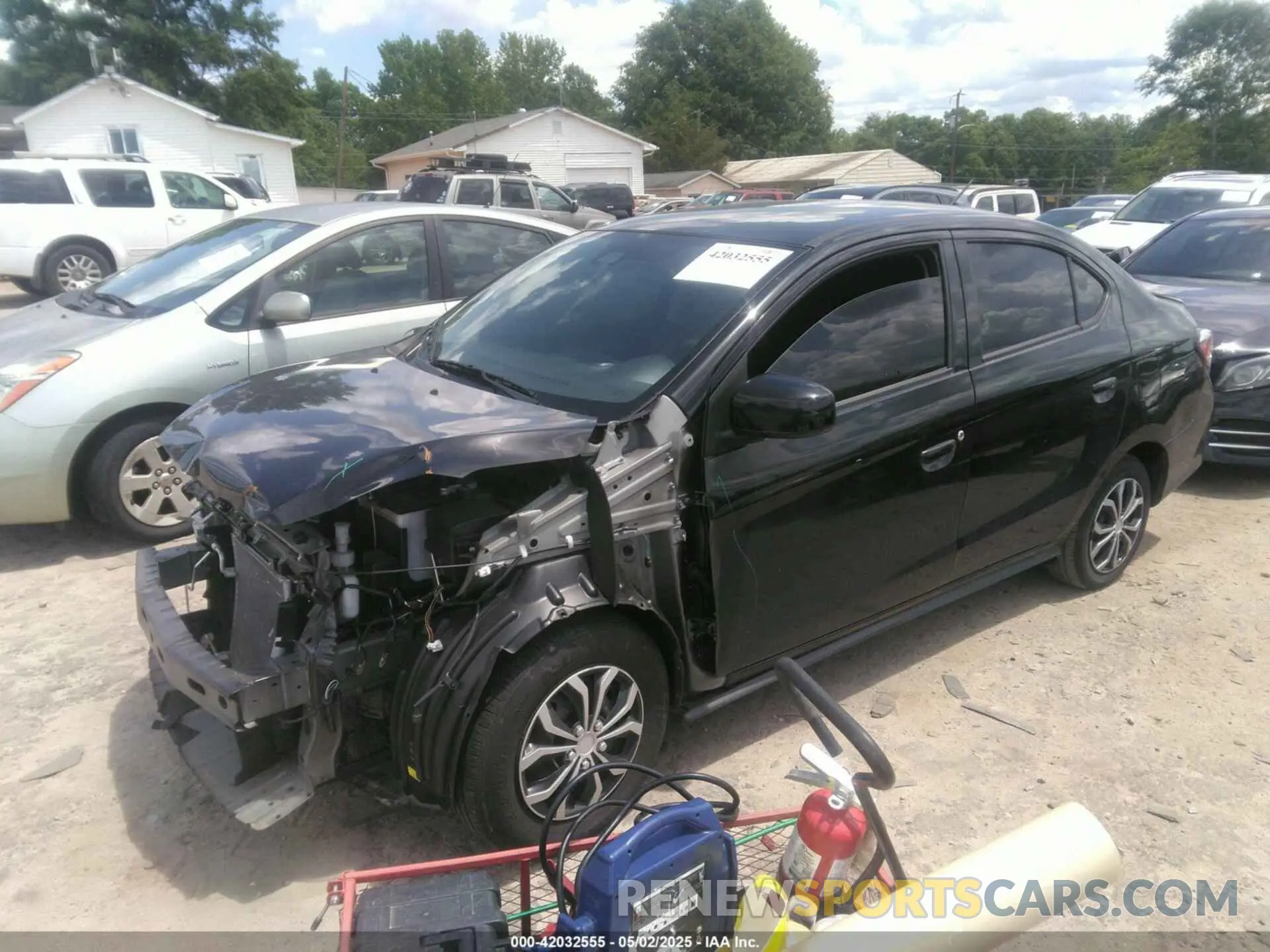 2 Photograph of a damaged car ML32FUFJ5PHF01742 MITSUBISHI MIRAGE G4 2023