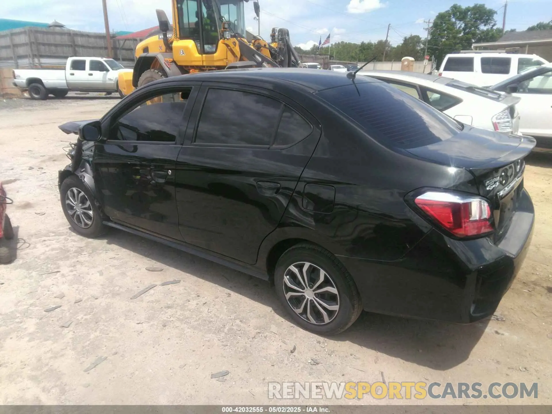 3 Photograph of a damaged car ML32FUFJ5PHF01742 MITSUBISHI MIRAGE G4 2023