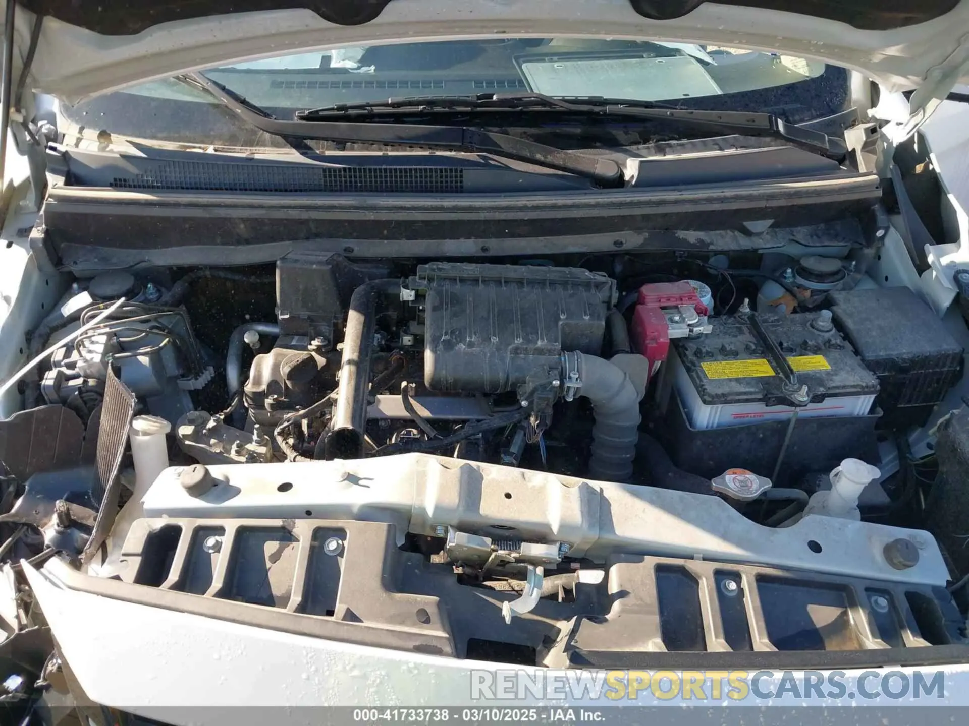10 Photograph of a damaged car ML32FUFJ5PHF03197 MITSUBISHI MIRAGE G4 2023