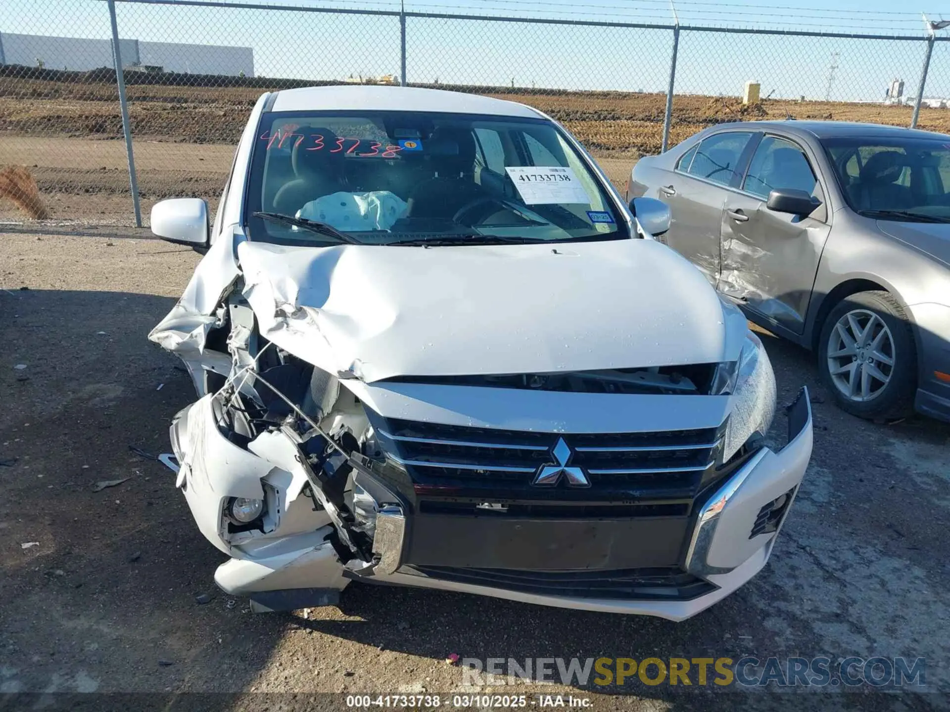 12 Photograph of a damaged car ML32FUFJ5PHF03197 MITSUBISHI MIRAGE G4 2023