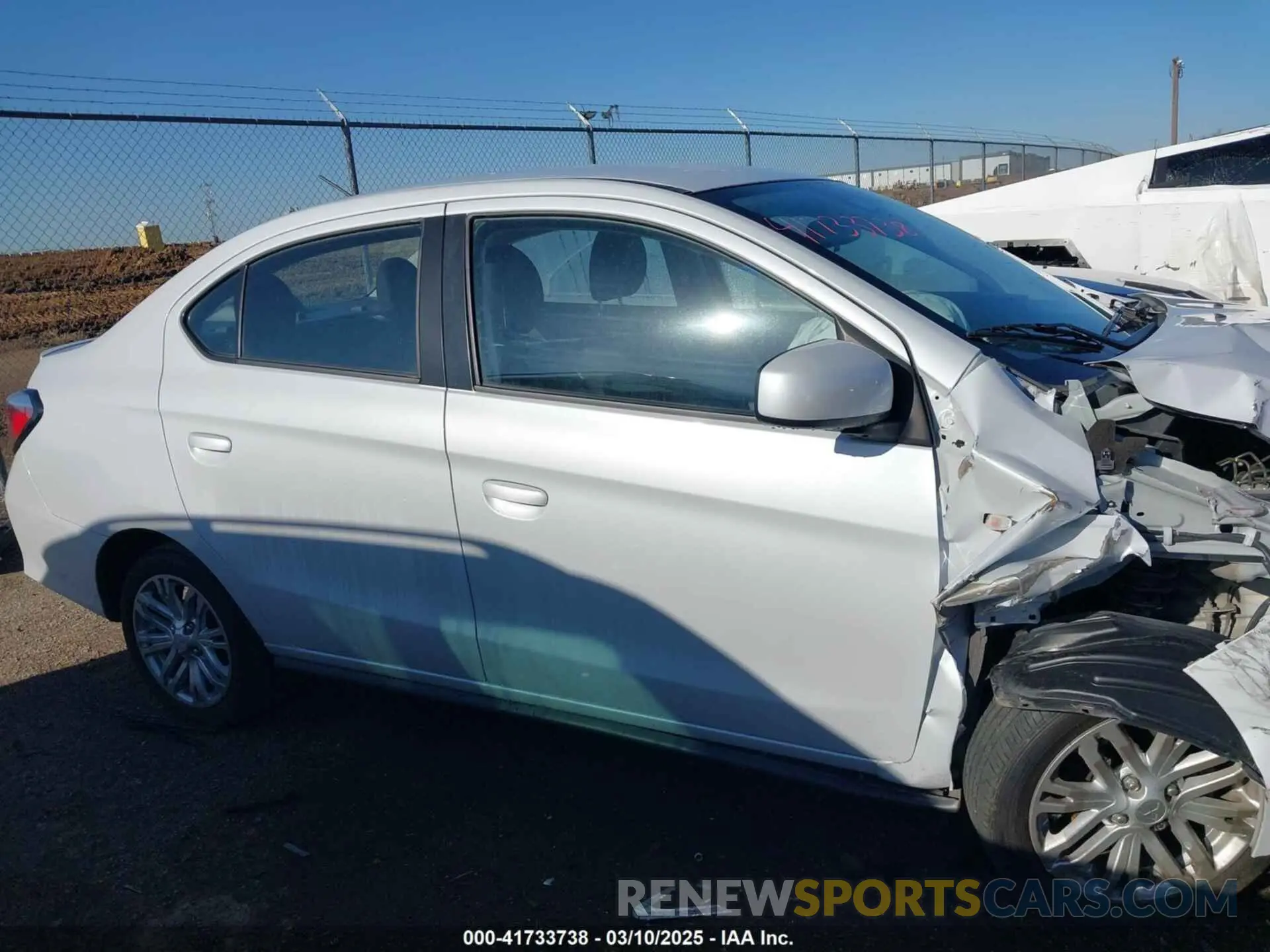 13 Photograph of a damaged car ML32FUFJ5PHF03197 MITSUBISHI MIRAGE G4 2023