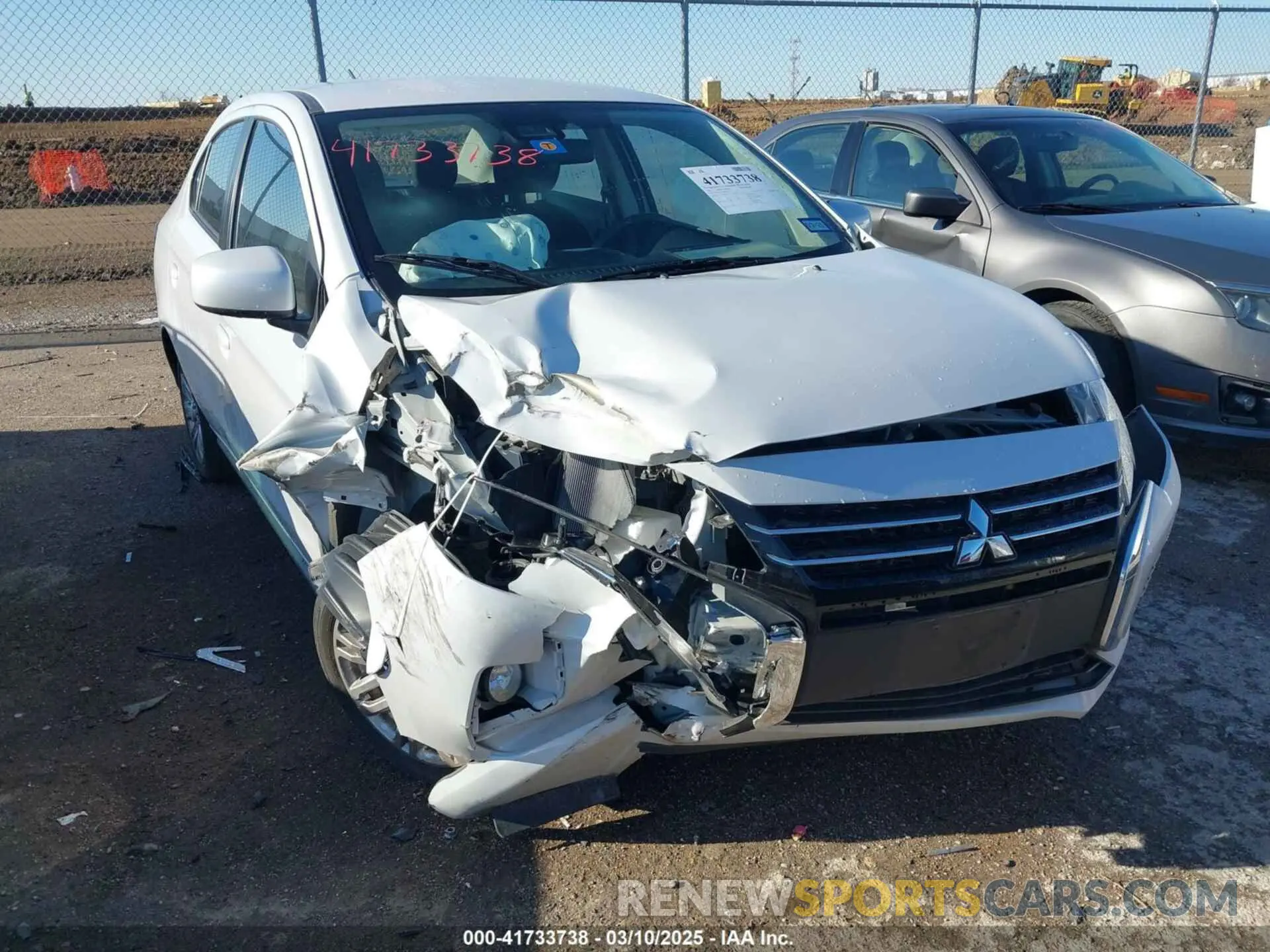 6 Photograph of a damaged car ML32FUFJ5PHF03197 MITSUBISHI MIRAGE G4 2023