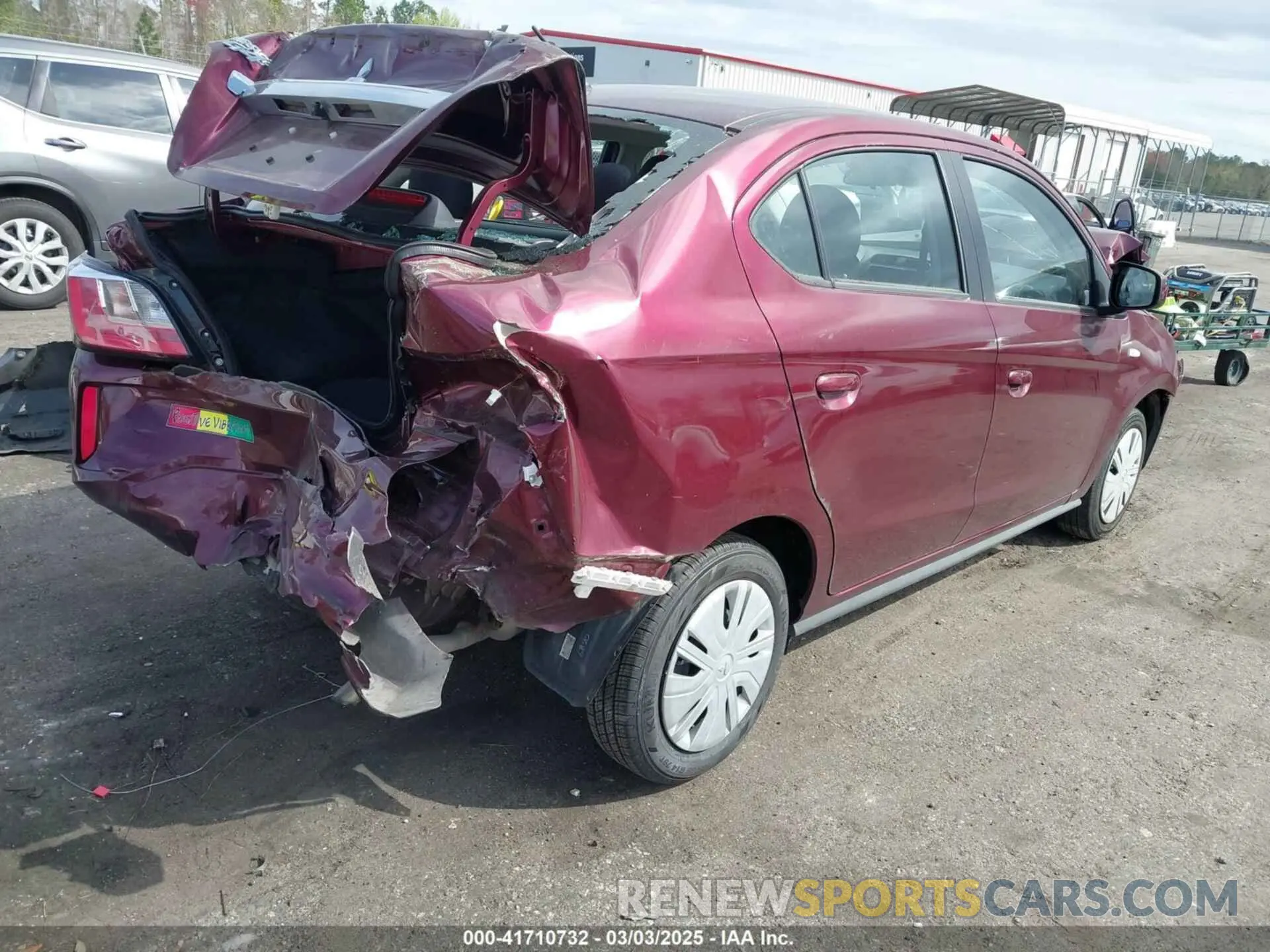 4 Фотография поврежденного автомобиля ML32FUFJ8PHF02013 MITSUBISHI MIRAGE G4 2023