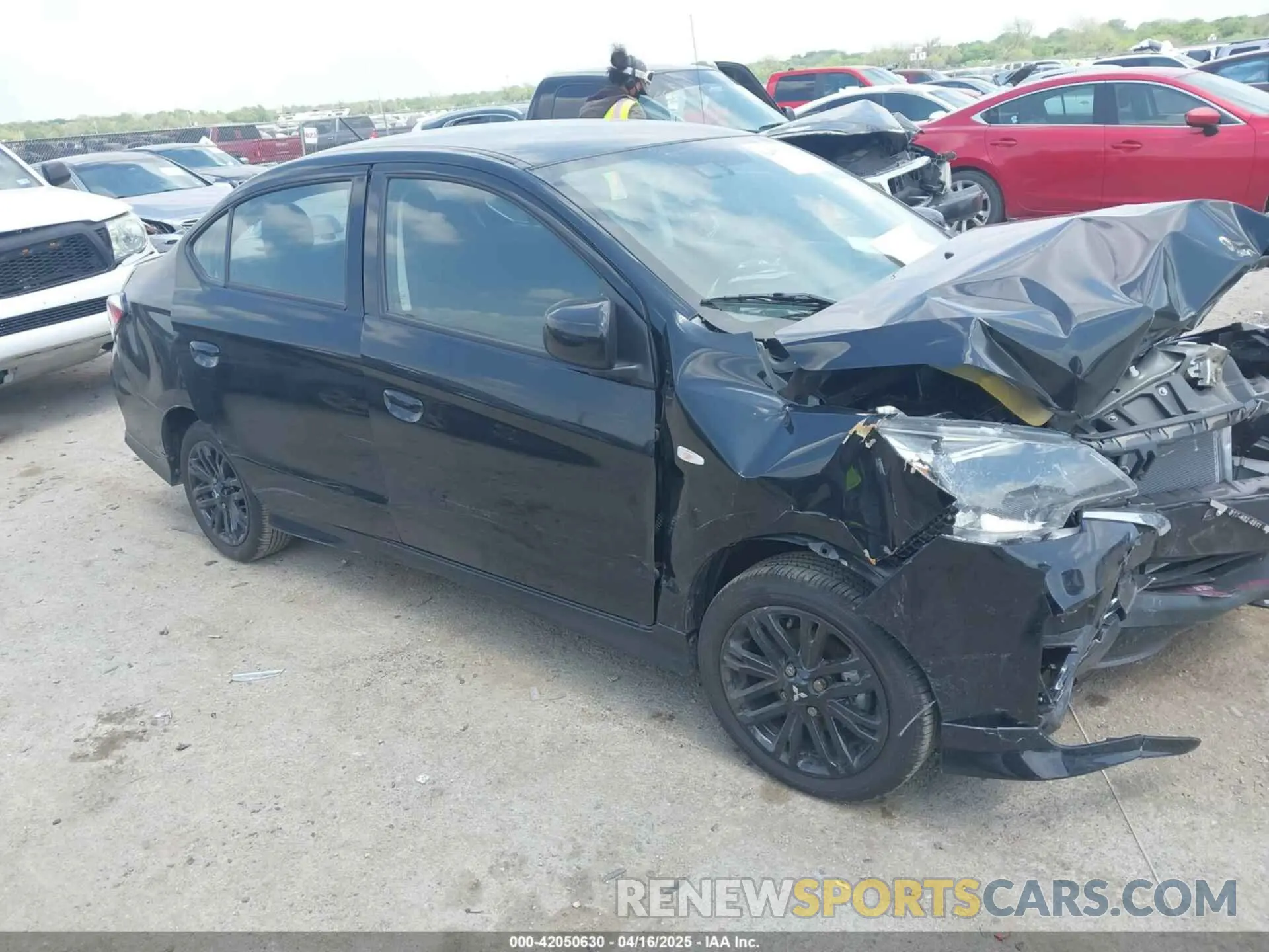 1 Фотография поврежденного автомобиля ML32FUFJ0RHF15373 MITSUBISHI MIRAGE G4 2024
