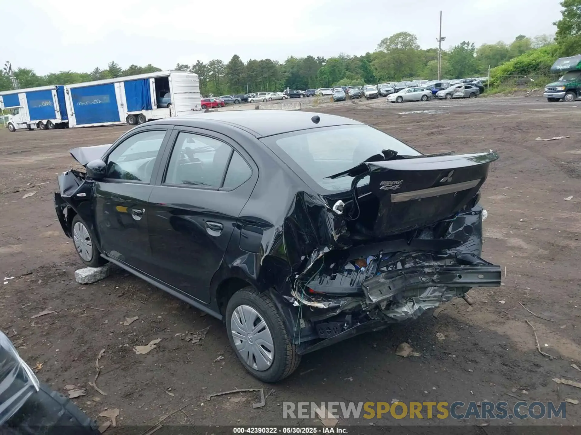 13 Фотография поврежденного автомобиля ML32FUFJ1RHF02633 MITSUBISHI MIRAGE G4 2024