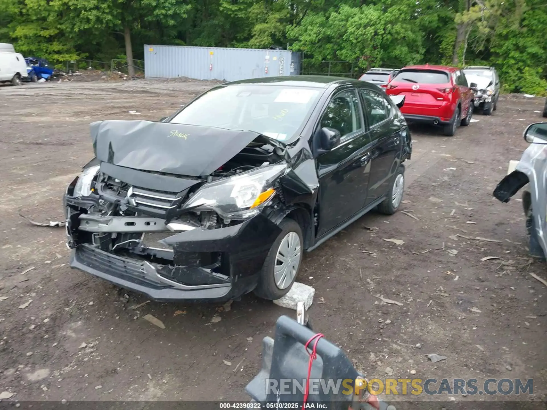 2 Фотография поврежденного автомобиля ML32FUFJ1RHF02633 MITSUBISHI MIRAGE G4 2024