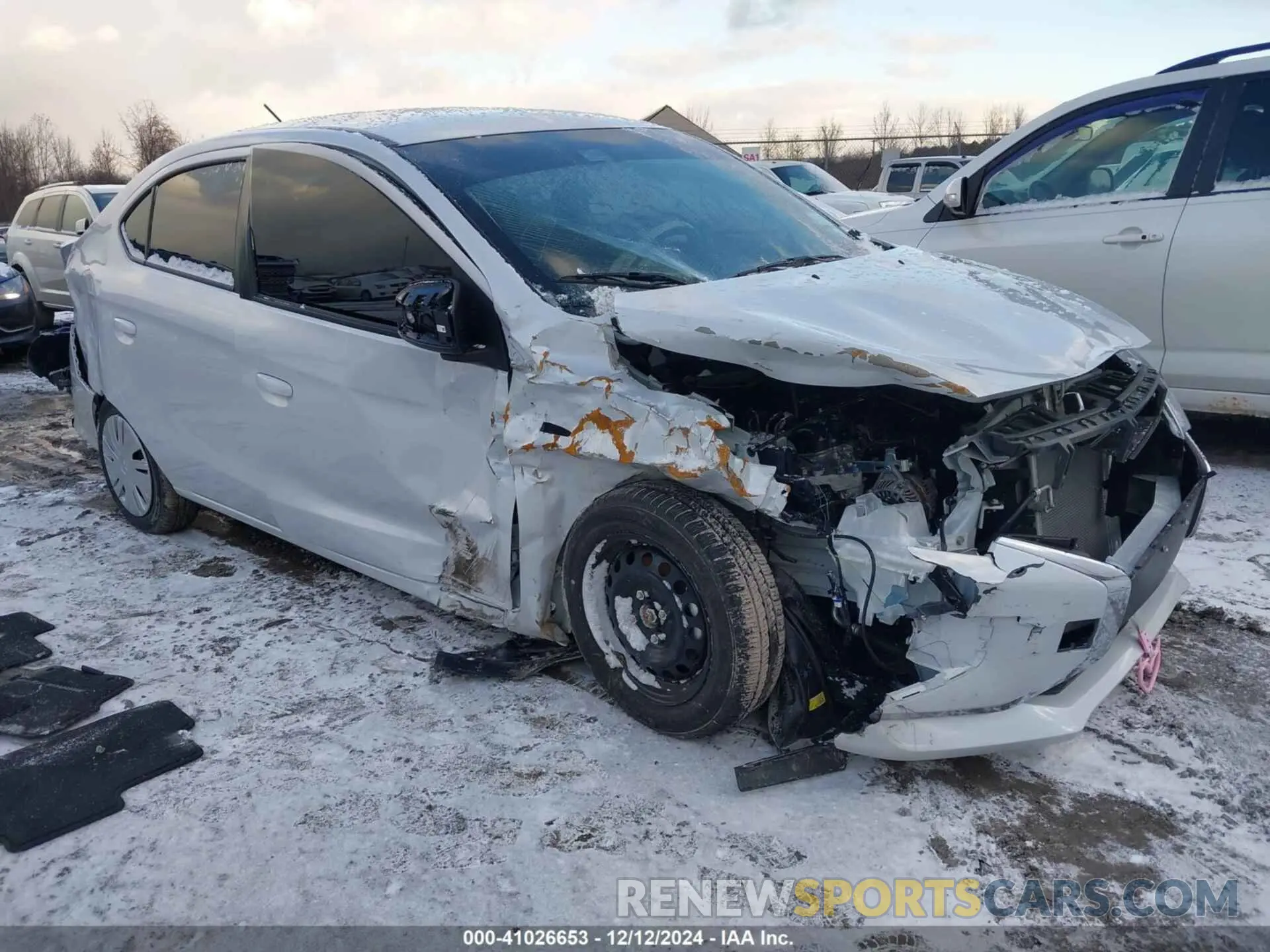 1 Photograph of a damaged car ML32FUFJ1RHF05807 MITSUBISHI MIRAGE G4 2024