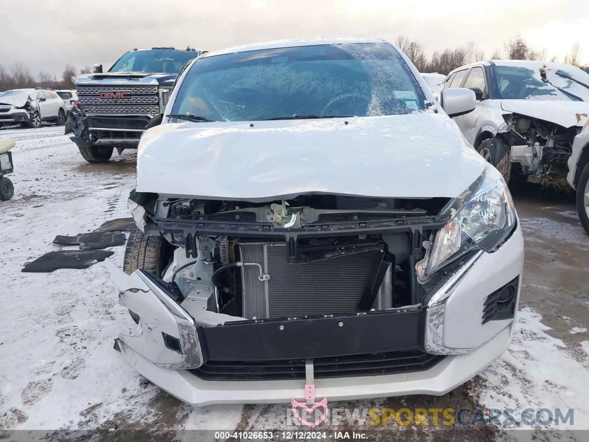 13 Photograph of a damaged car ML32FUFJ1RHF05807 MITSUBISHI MIRAGE G4 2024