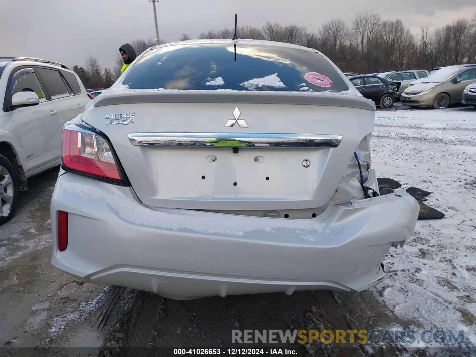 17 Photograph of a damaged car ML32FUFJ1RHF05807 MITSUBISHI MIRAGE G4 2024