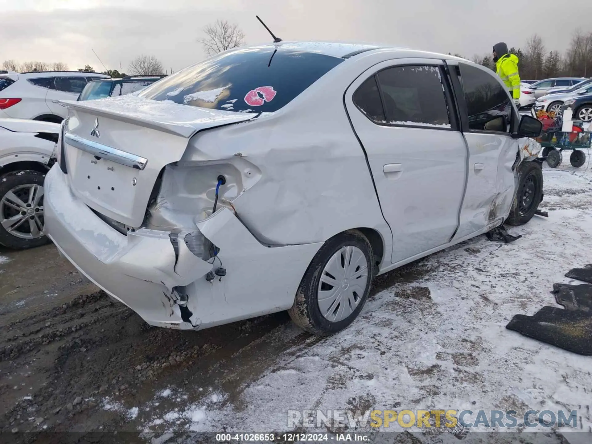 4 Photograph of a damaged car ML32FUFJ1RHF05807 MITSUBISHI MIRAGE G4 2024