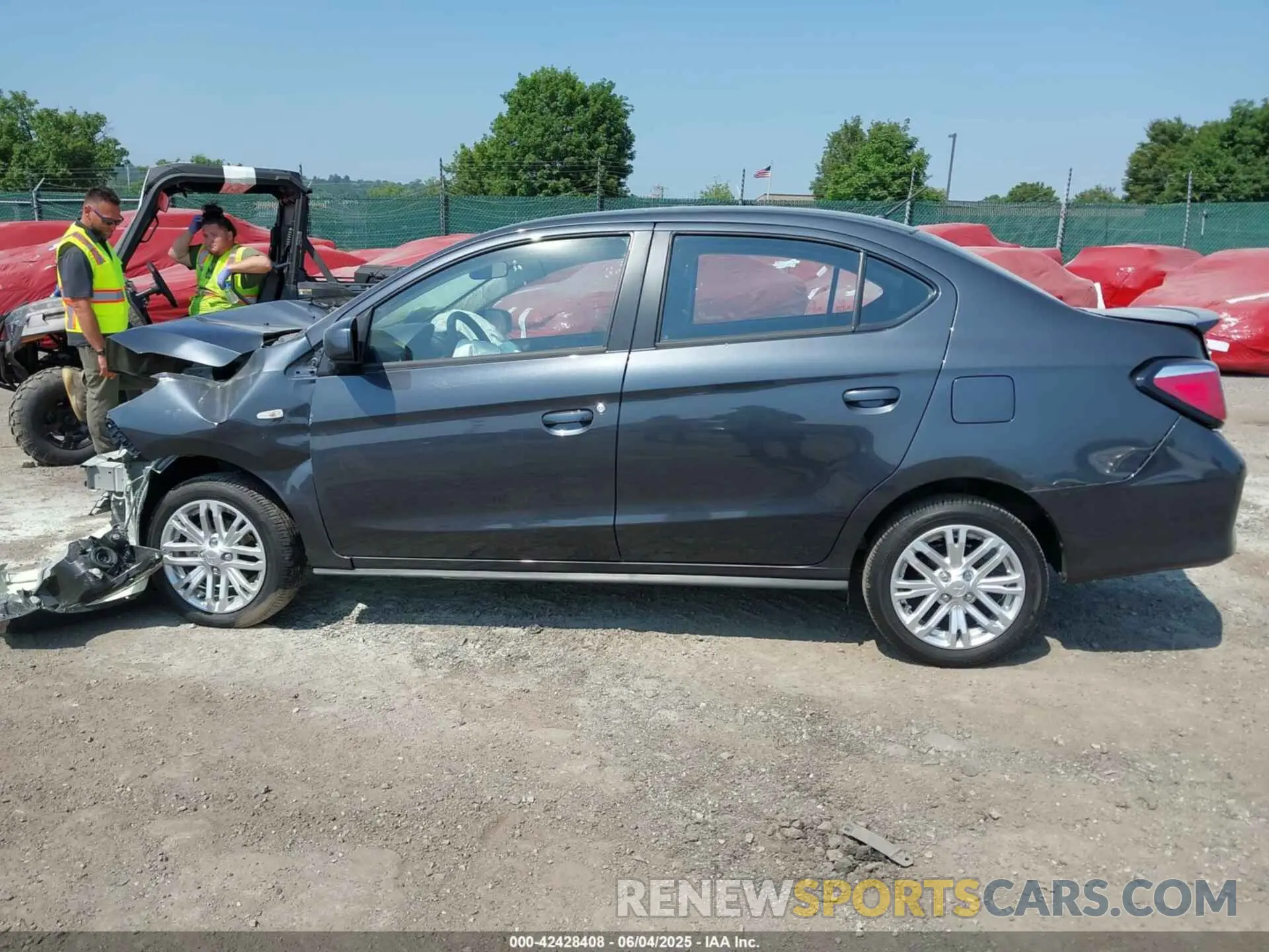 13 Photograph of a damaged car ML32FUFJ1RHF15219 MITSUBISHI MIRAGE G4 2024