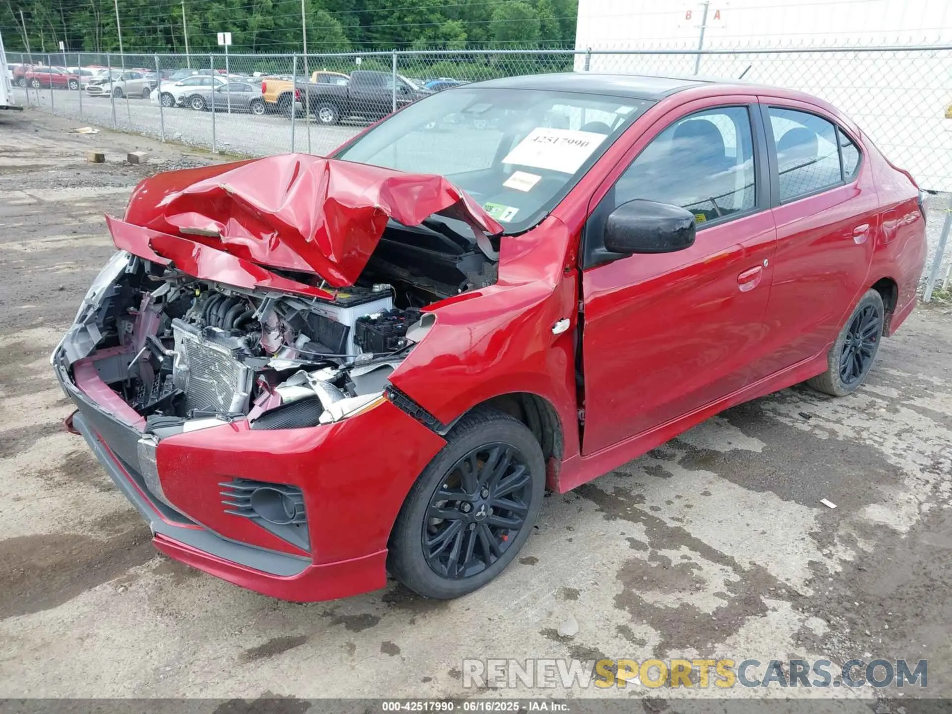 2 Фотография поврежденного автомобиля ML32FUFJ2RHF10773 MITSUBISHI MIRAGE G4 2024