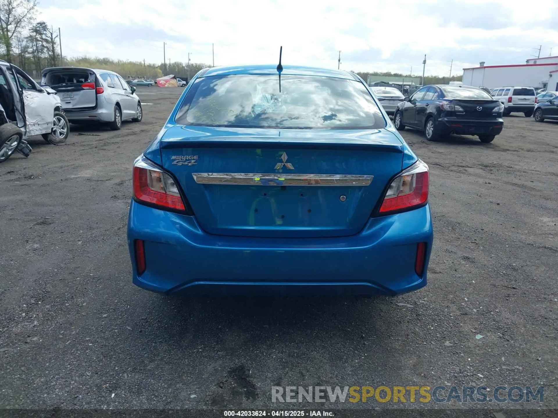 16 Photograph of a damaged car ML32FUFJ2RHF16976 MITSUBISHI MIRAGE G4 2024