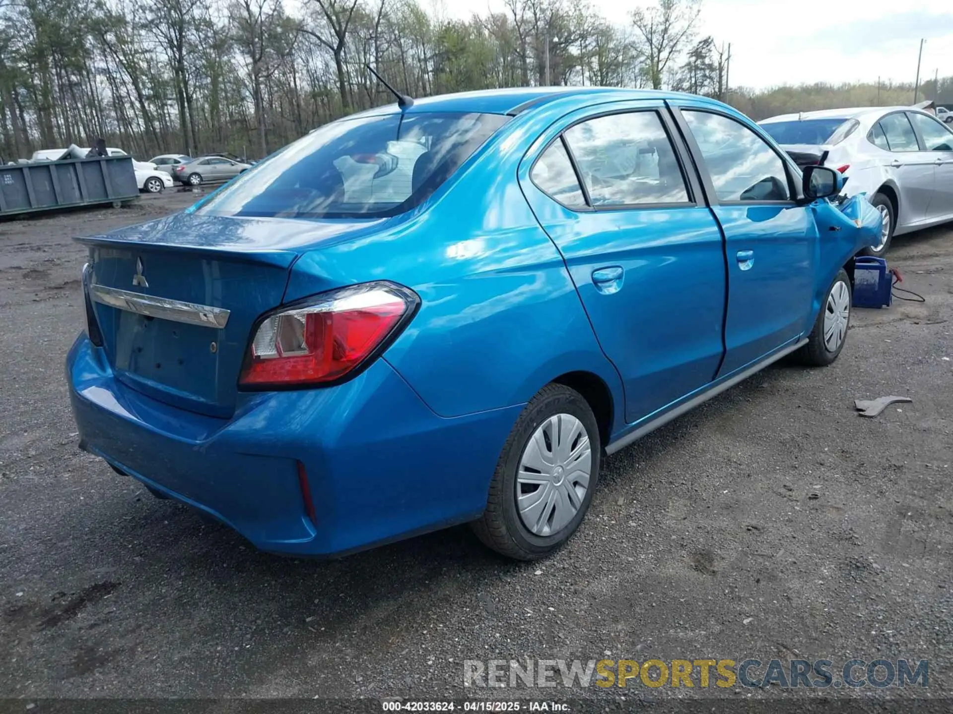 4 Photograph of a damaged car ML32FUFJ2RHF16976 MITSUBISHI MIRAGE G4 2024