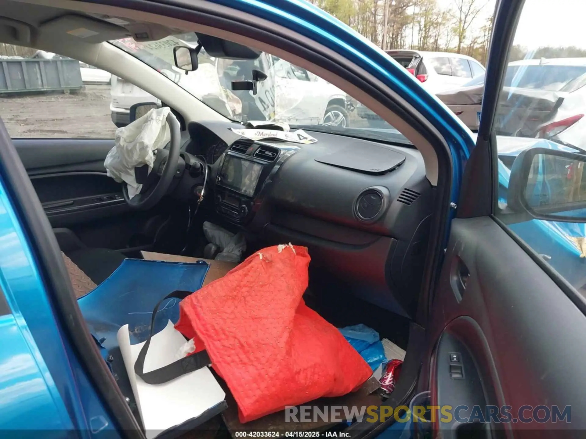 5 Photograph of a damaged car ML32FUFJ2RHF16976 MITSUBISHI MIRAGE G4 2024