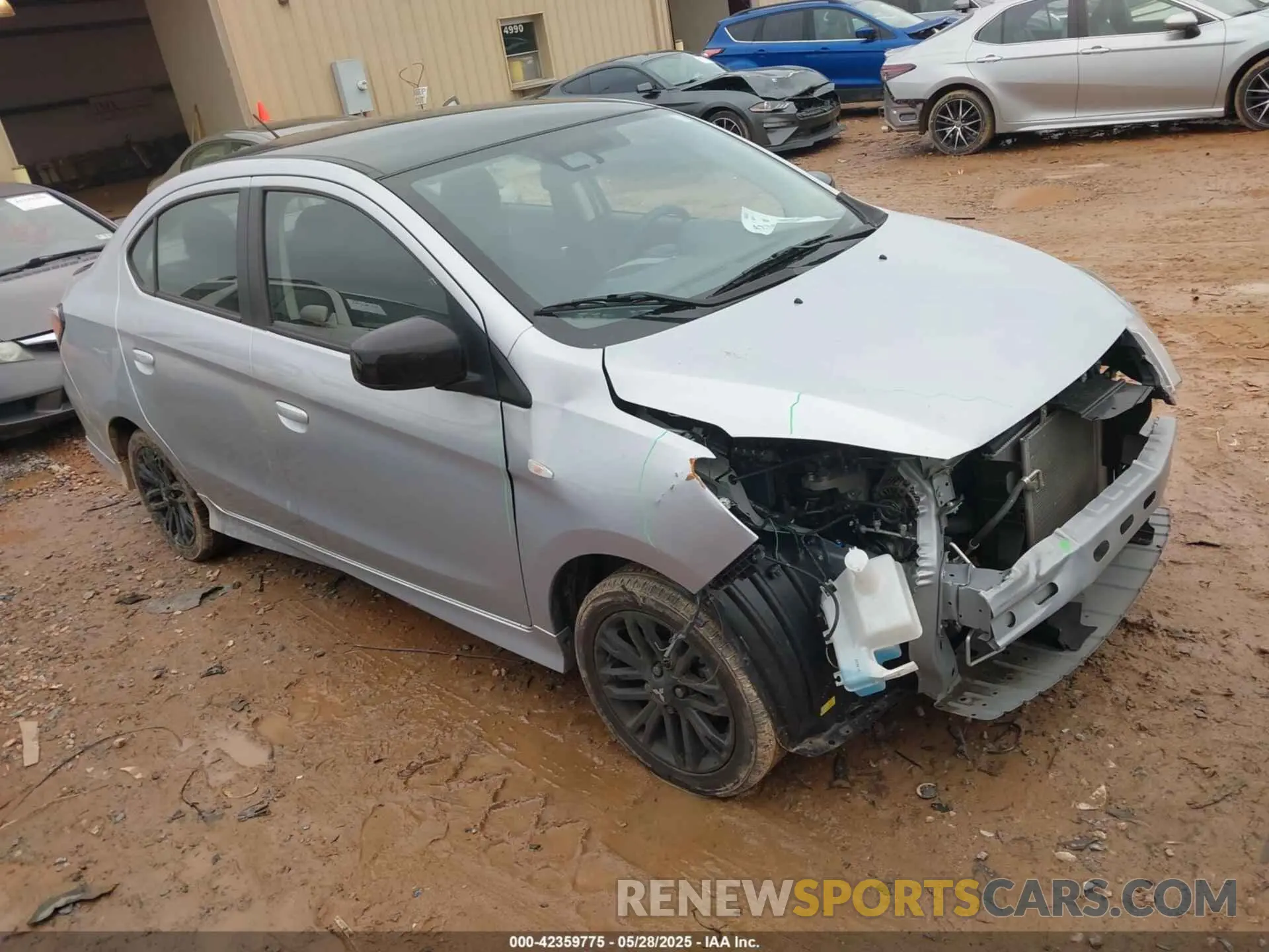 1 Photograph of a damaged car ML32FUFJ3RHF04707 MITSUBISHI MIRAGE G4 2024