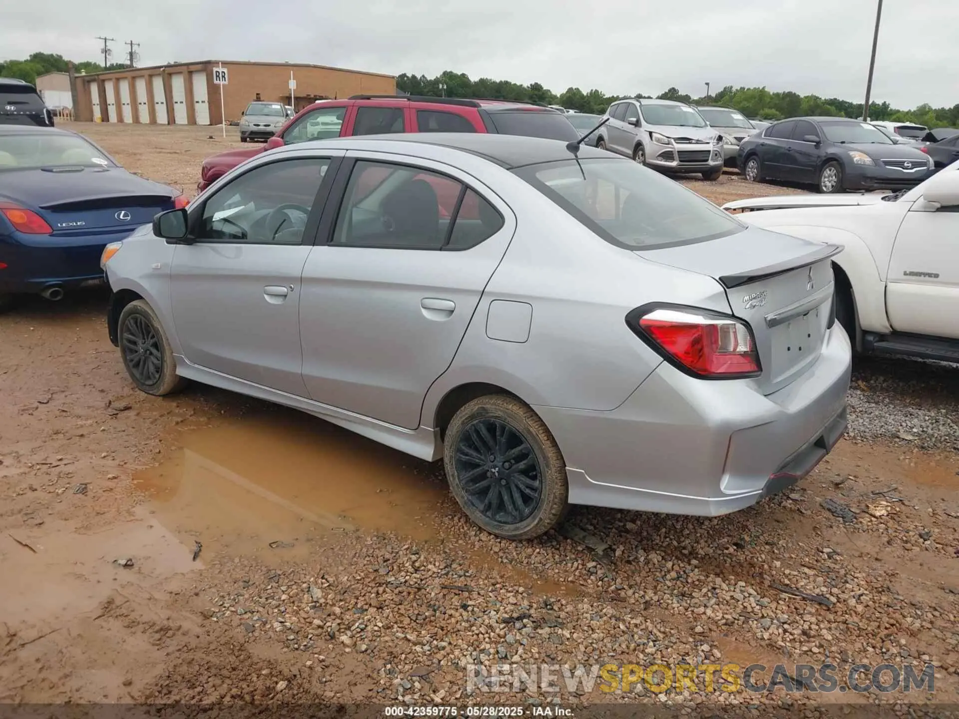 3 Photograph of a damaged car ML32FUFJ3RHF04707 MITSUBISHI MIRAGE G4 2024
