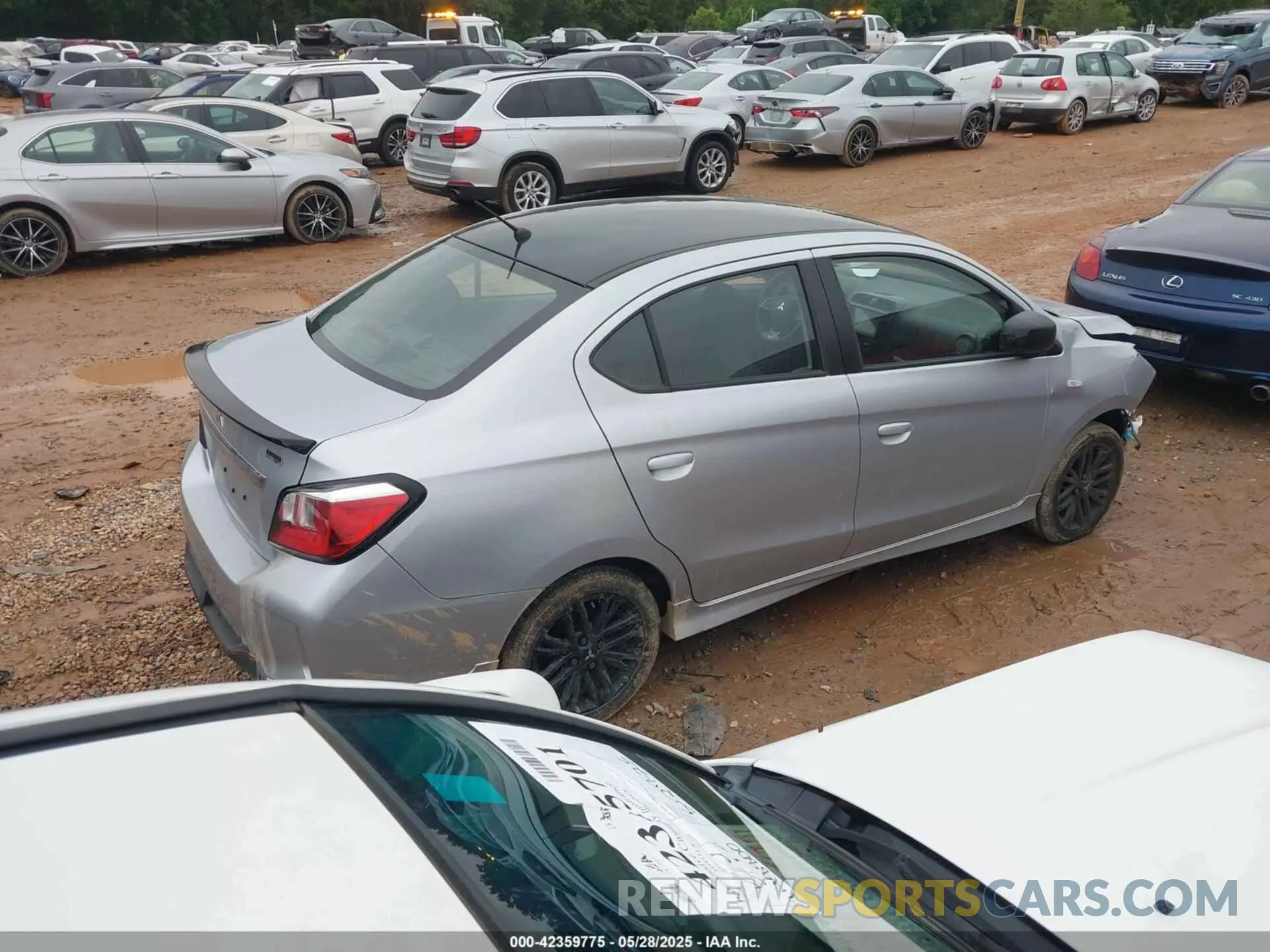 4 Photograph of a damaged car ML32FUFJ3RHF04707 MITSUBISHI MIRAGE G4 2024