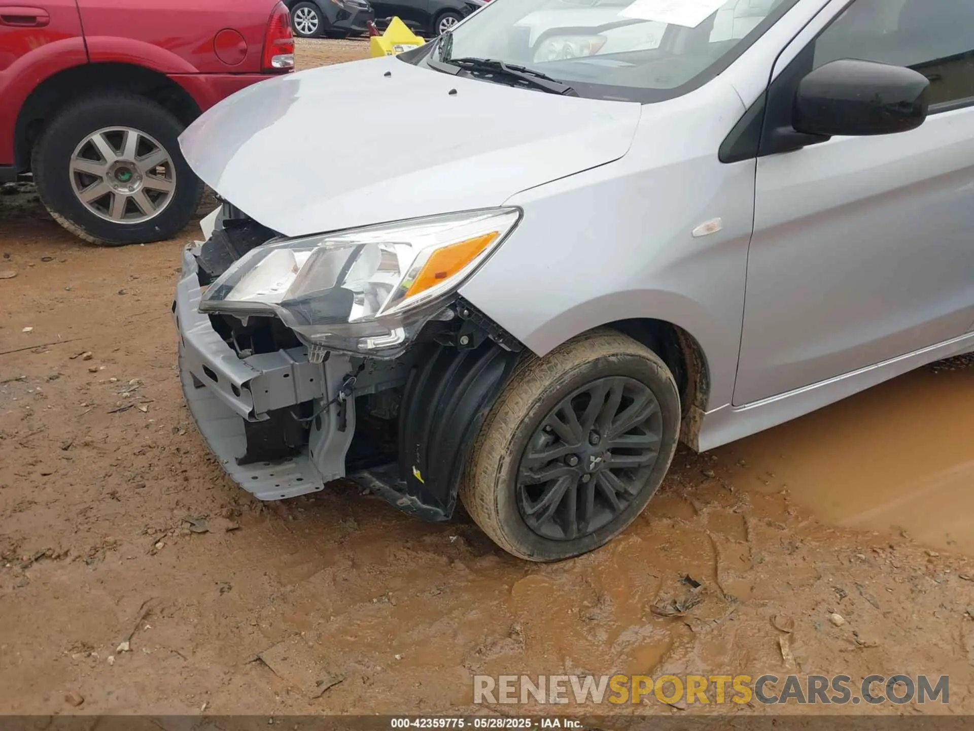 6 Photograph of a damaged car ML32FUFJ3RHF04707 MITSUBISHI MIRAGE G4 2024