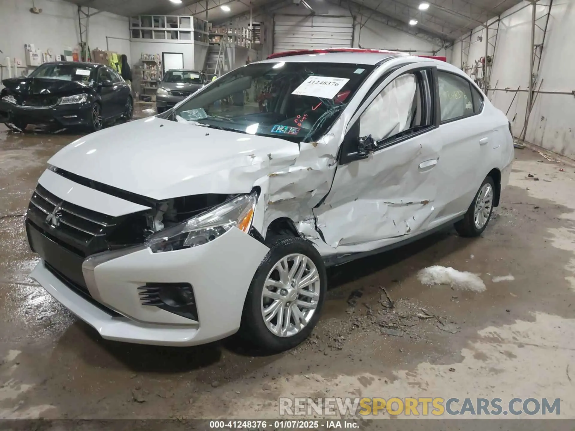 2 Фотография поврежденного автомобиля ML32FUFJ3RHF09261 MITSUBISHI MIRAGE G4 2024
