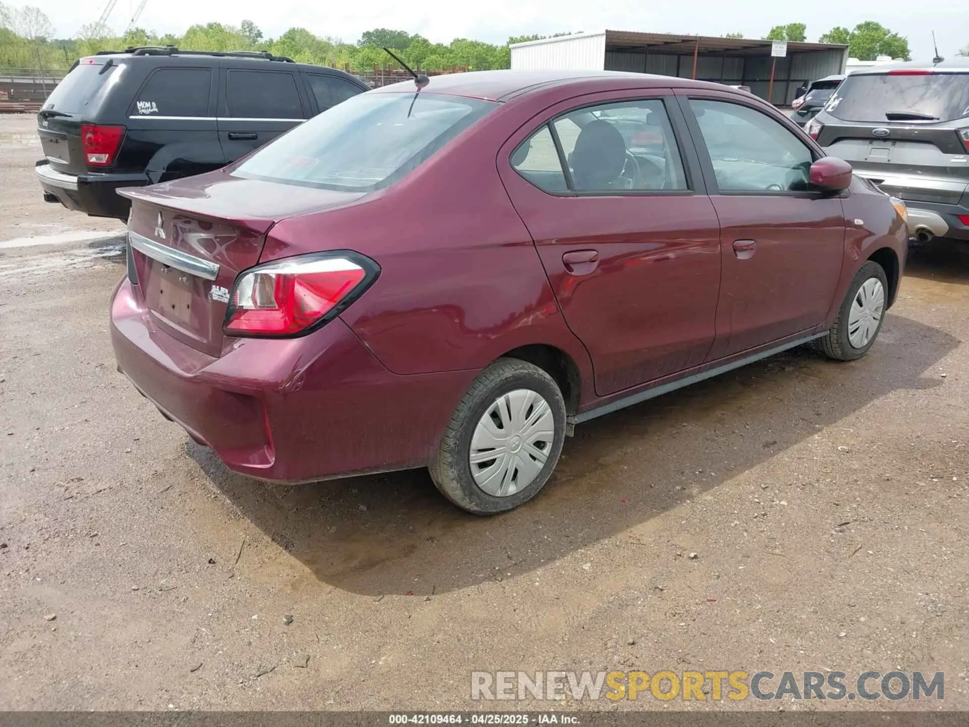 4 Photograph of a damaged car ML32FUFJ4RHF02299 MITSUBISHI MIRAGE G4 2024