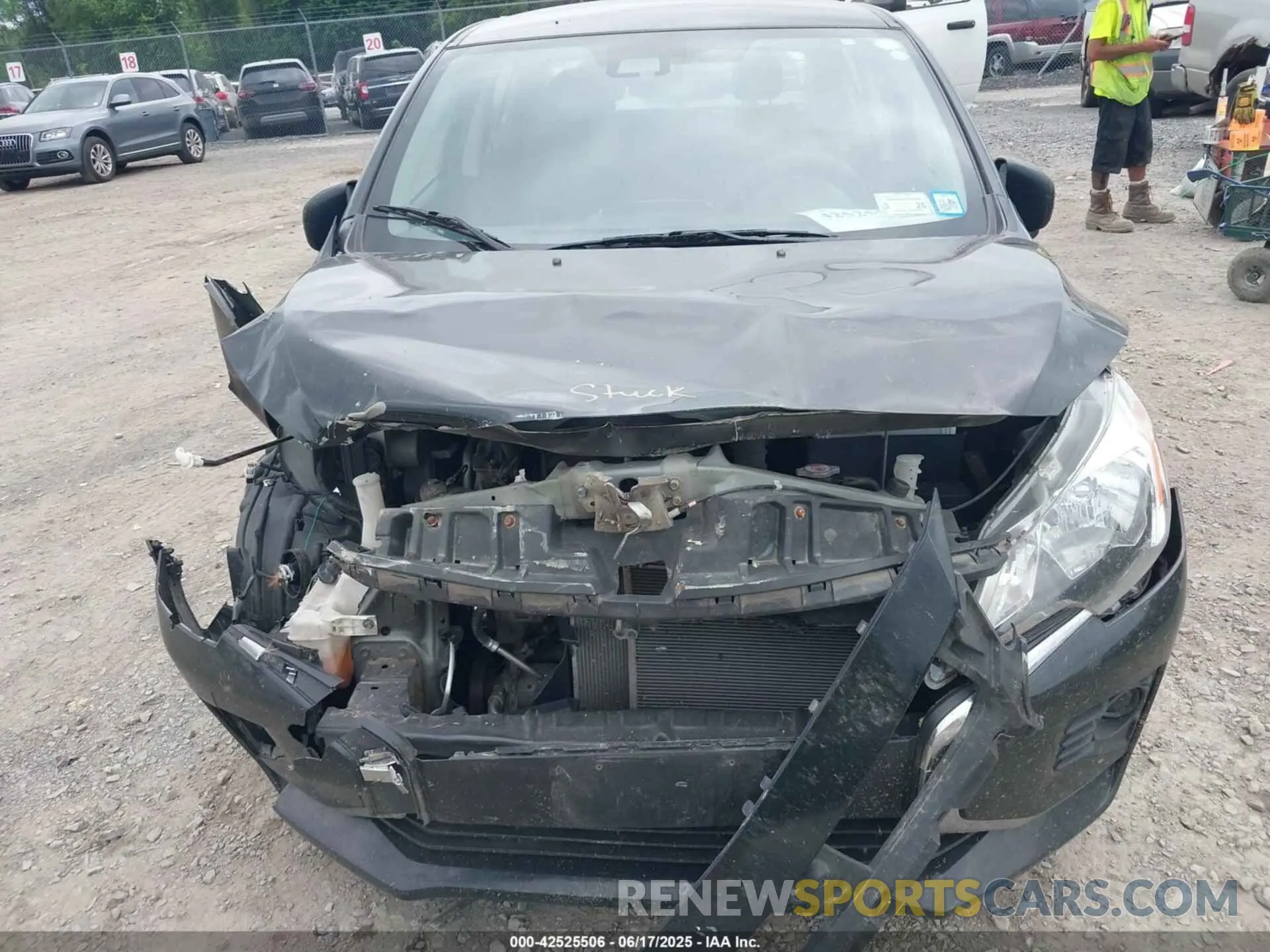 6 Photograph of a damaged car ML32FUFJ5RHF02733 MITSUBISHI MIRAGE G4 2024