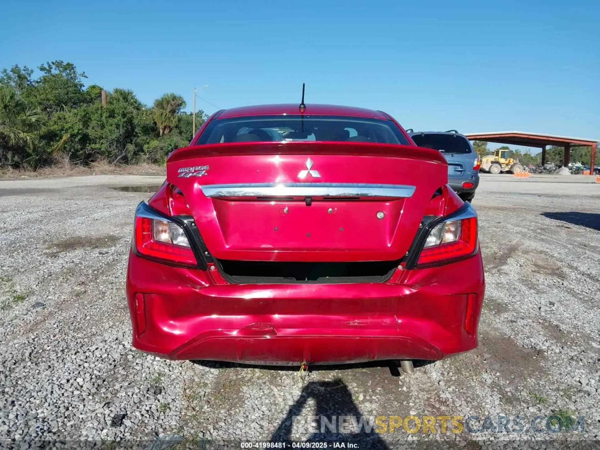 16 Photograph of a damaged car ML32FUFJ5RHF06006 MITSUBISHI MIRAGE G4 2024