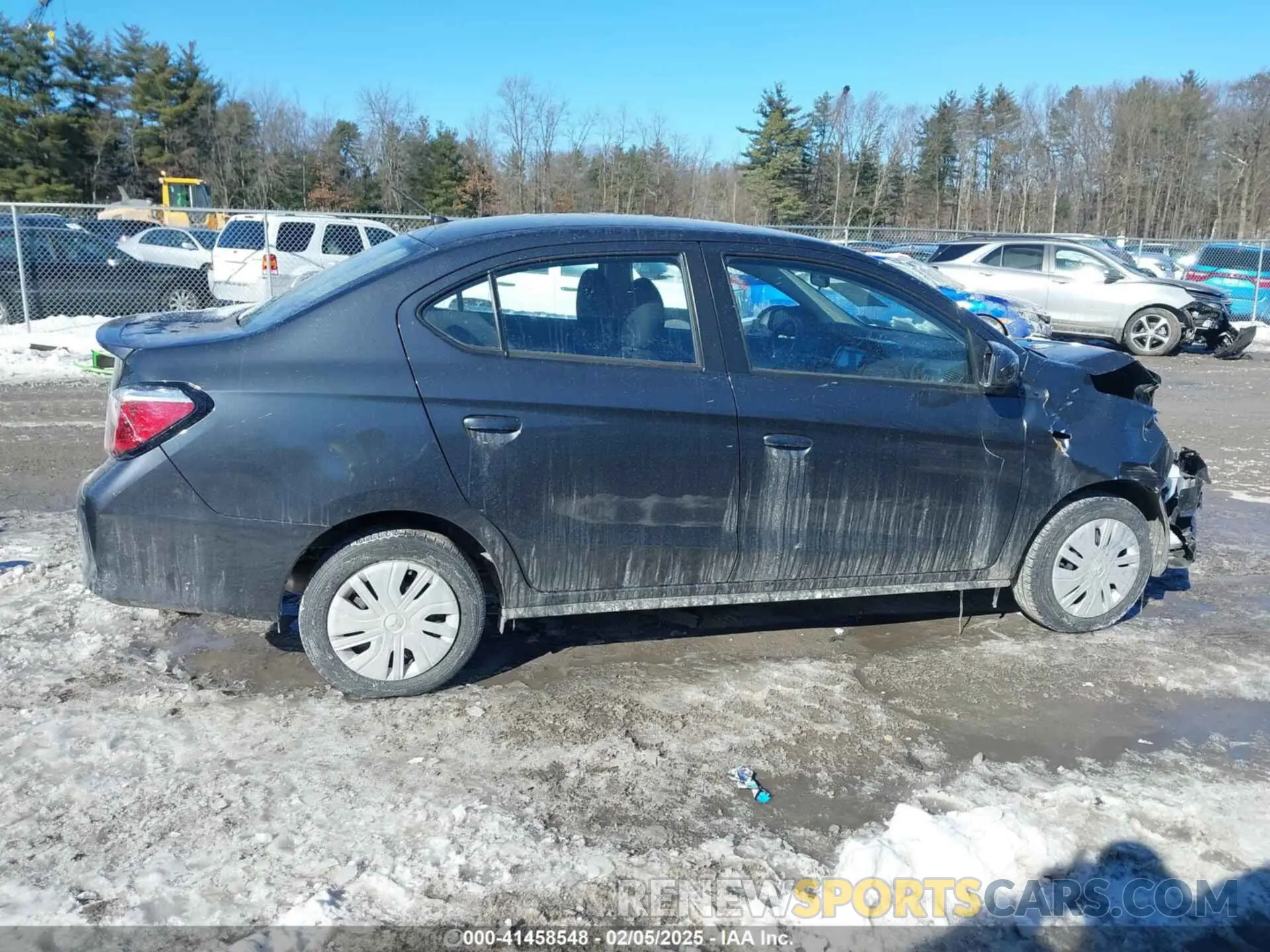 13 Photograph of a damaged car ML32FUFJ6RHF08427 MITSUBISHI MIRAGE G4 2024