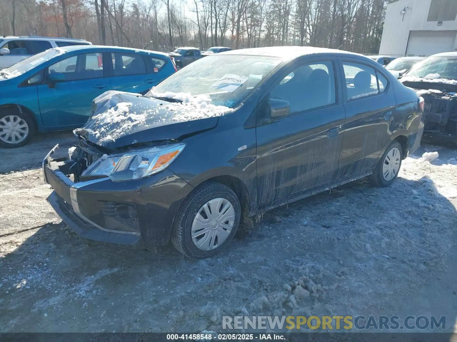 2 Photograph of a damaged car ML32FUFJ6RHF08427 MITSUBISHI MIRAGE G4 2024