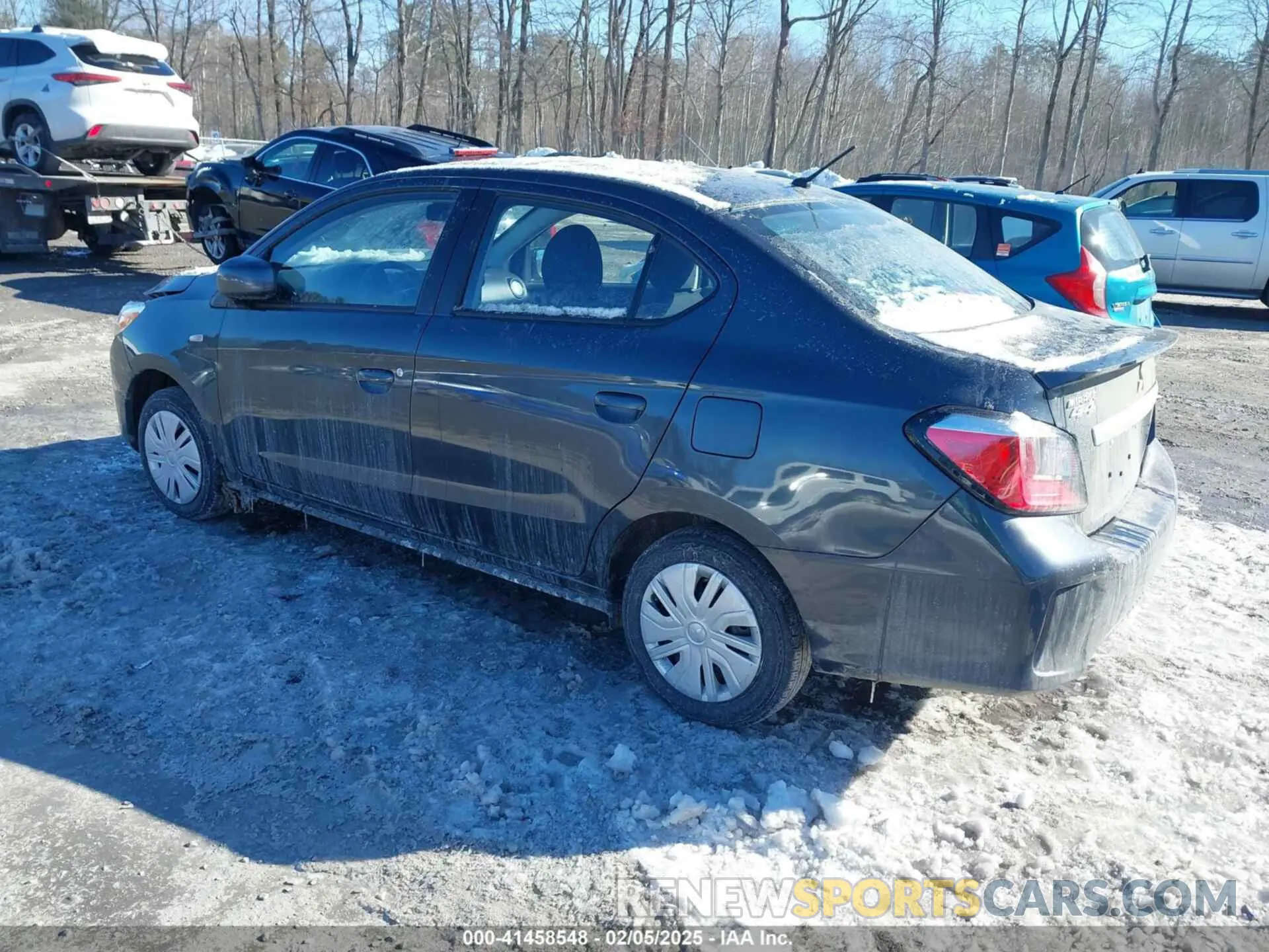 3 Photograph of a damaged car ML32FUFJ6RHF08427 MITSUBISHI MIRAGE G4 2024